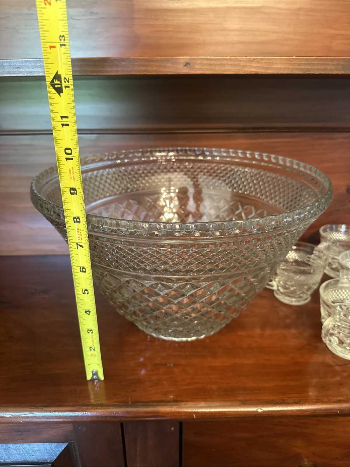 Wexford Punch Bowl And 13 Cup Set