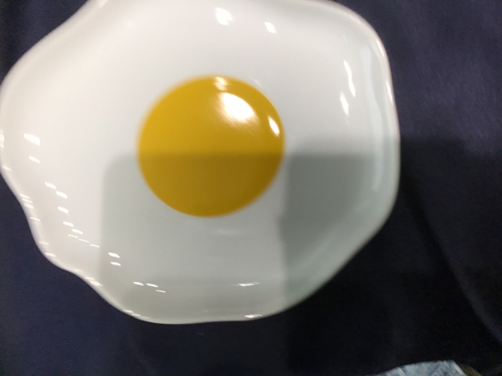 CRATE & BARREL FRIED EGG PLATES sunny side up NEVER USED! NEW! 🥚🌞🥚🌞🥚