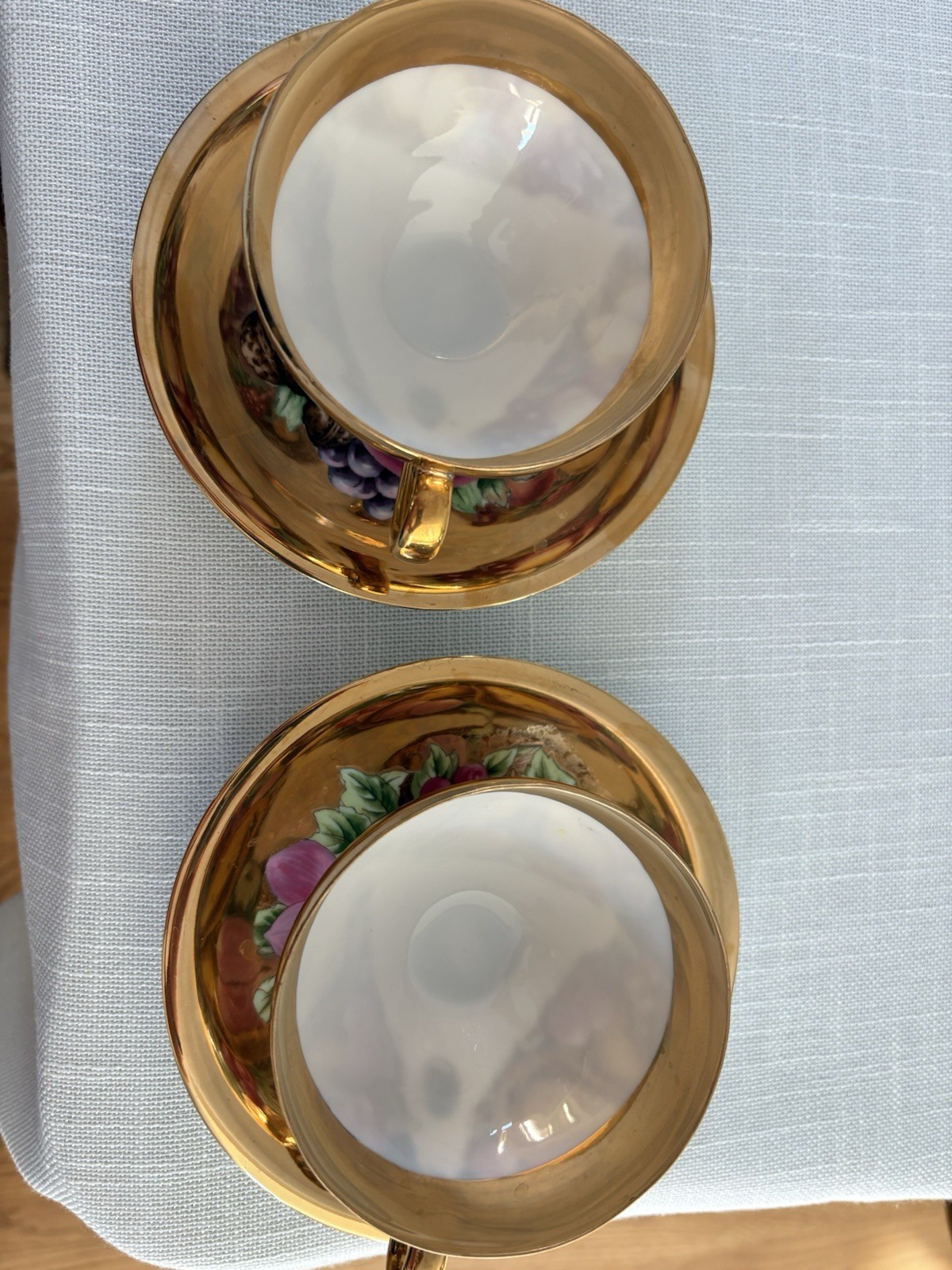 Metasco 2 Cups And Saucers Made In Japan excellent condition