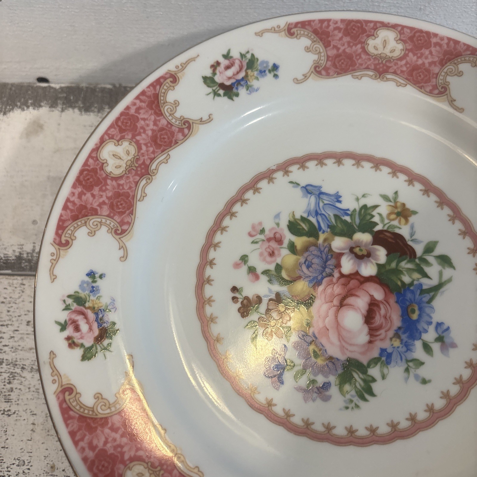 Vintage Remington Spring Garden Red Sea Dinner Plate 10.25″ – Choose QTY