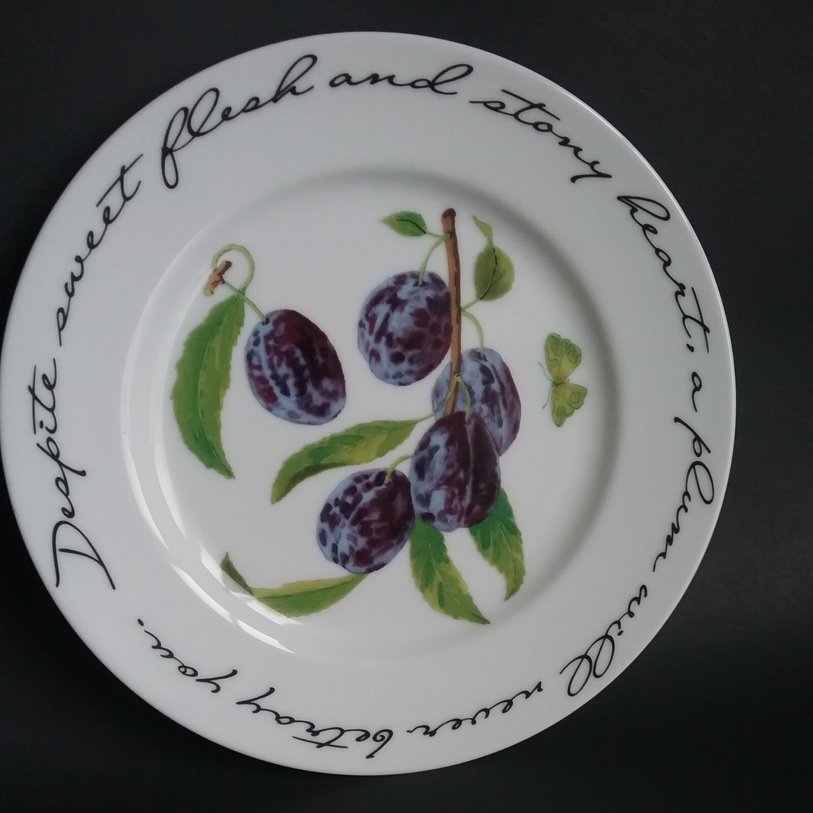 Williams-Sonoma Orchard Suite Salad Plates John Donne Quotes