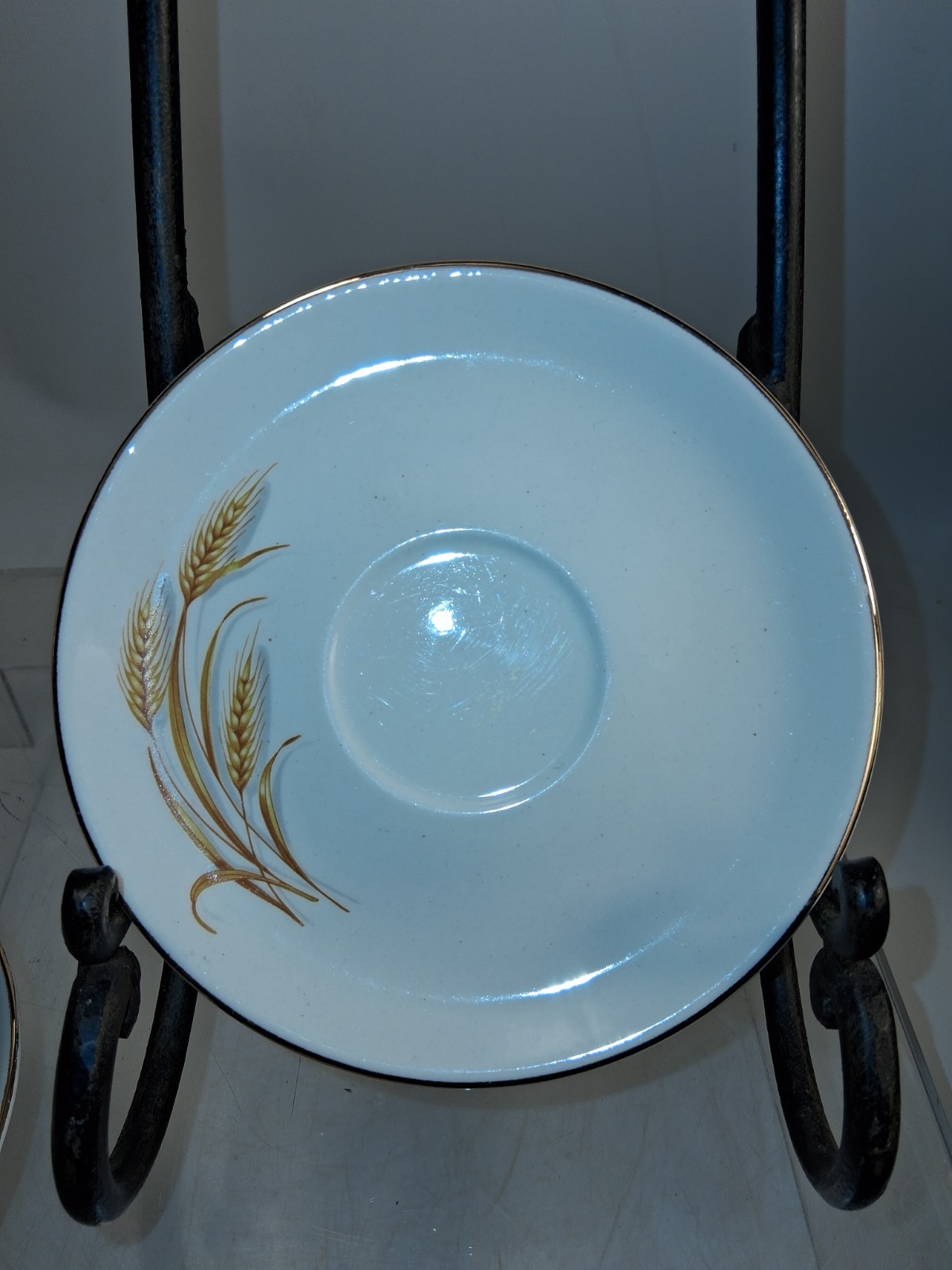 Vintage 1950s Duz Detergent Promotional 22K Golden Wheat Service For 4/ 16 Piece