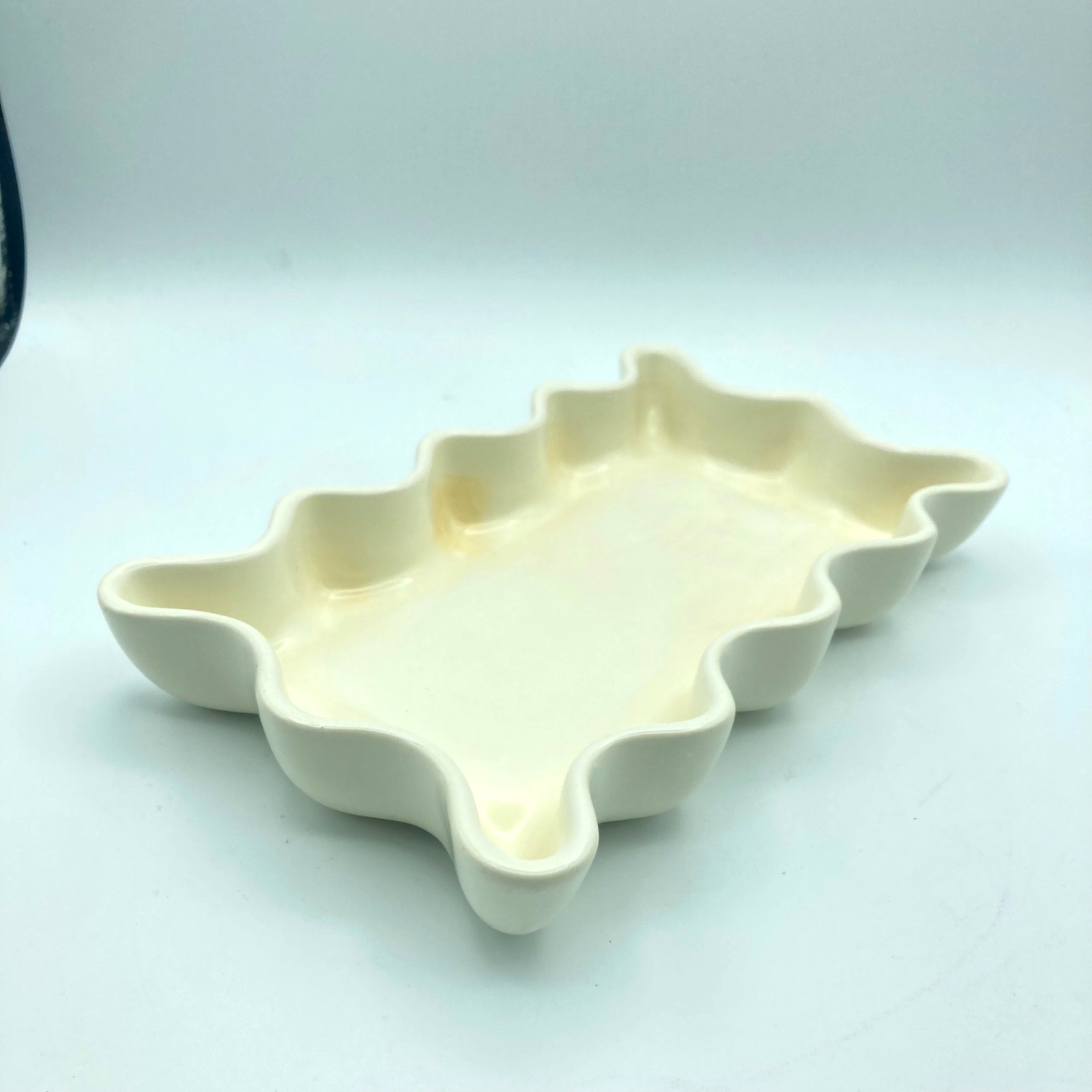 Catalina Pottery Bowl Tray Rare Dish Vintage 9 3/4″ Long x 5 7/8″ Wide
