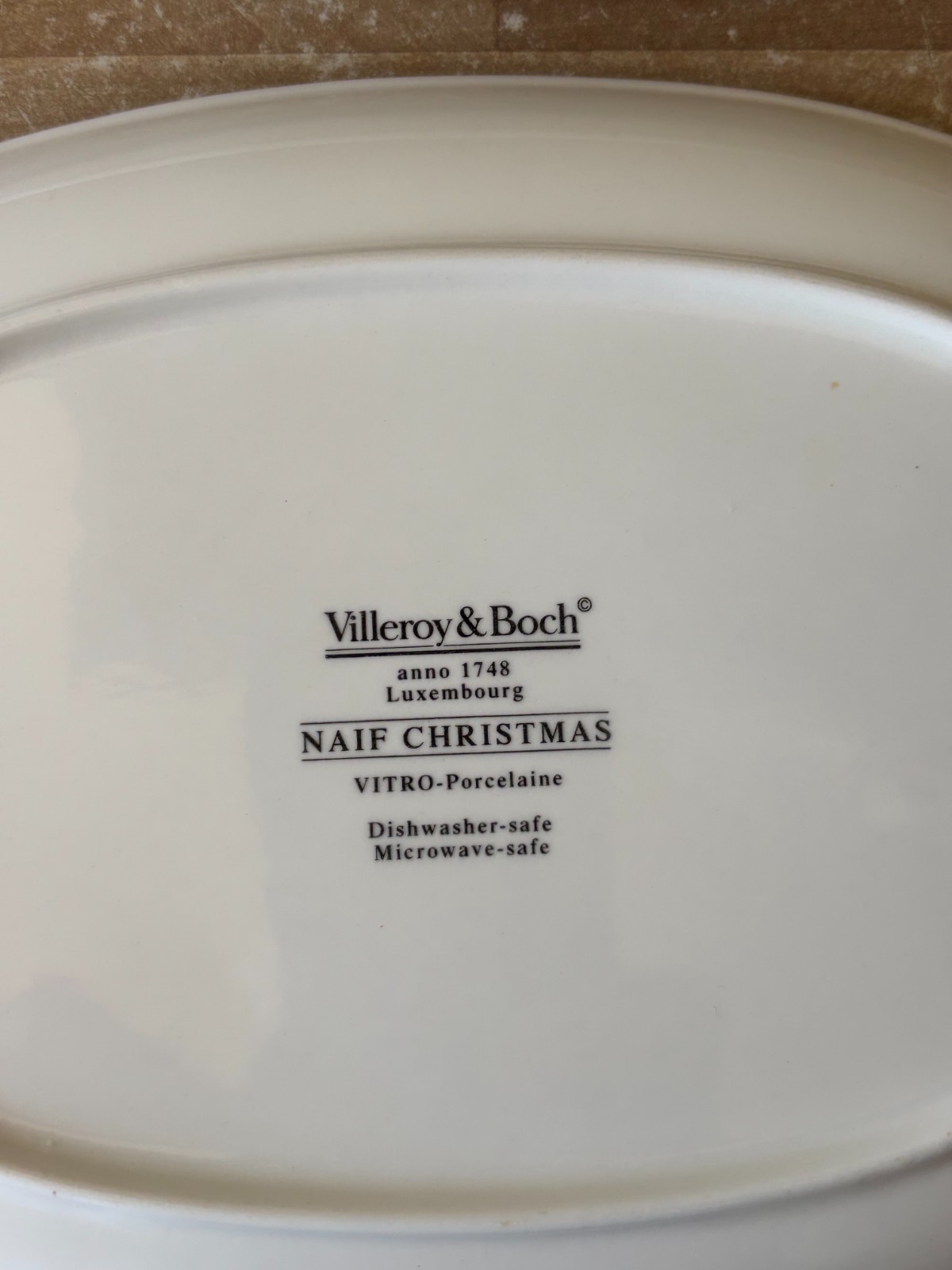 Villeroy & Boch Design Naif Christmas Set of 2 Pickle Trays