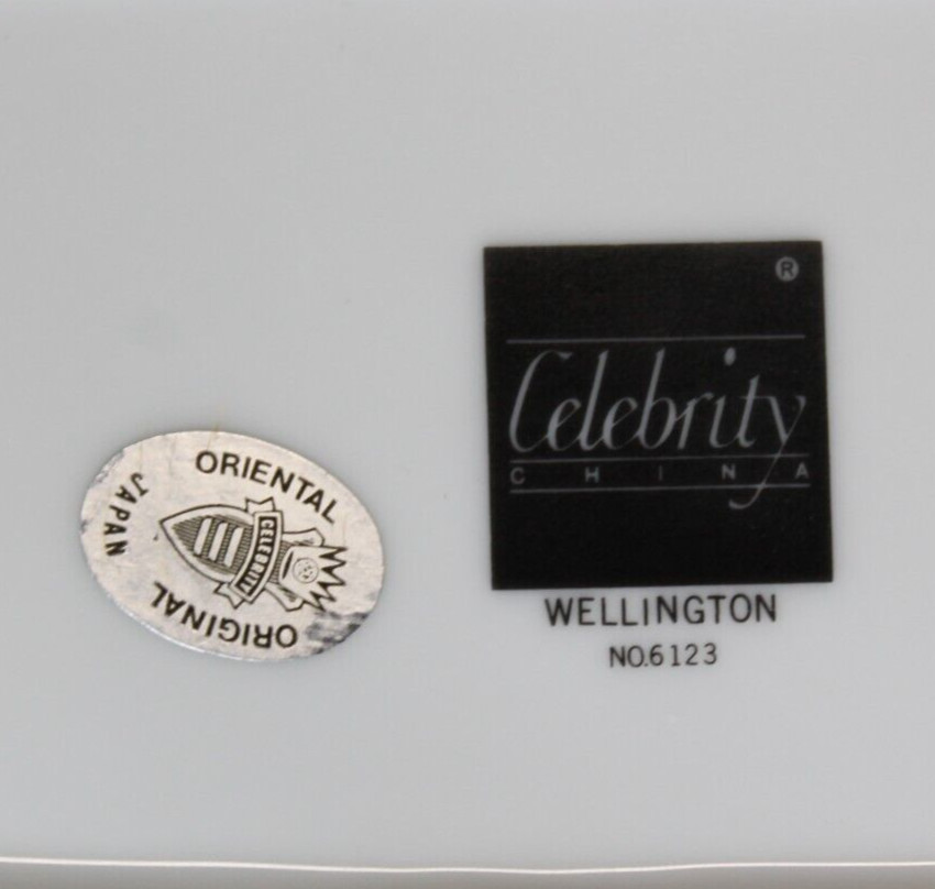 Celebrity China – Wellington – 1/4 Pound Covered Butter Set – 6123 –