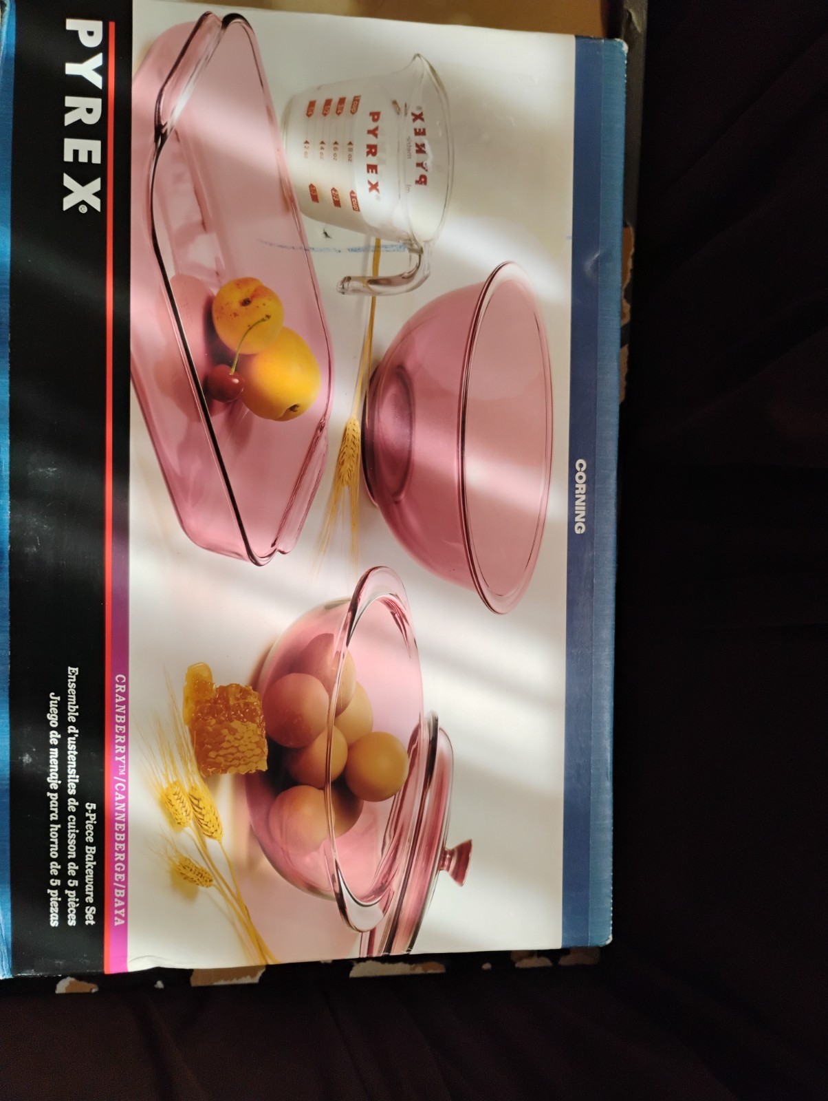 corning 5 piece bakeware set