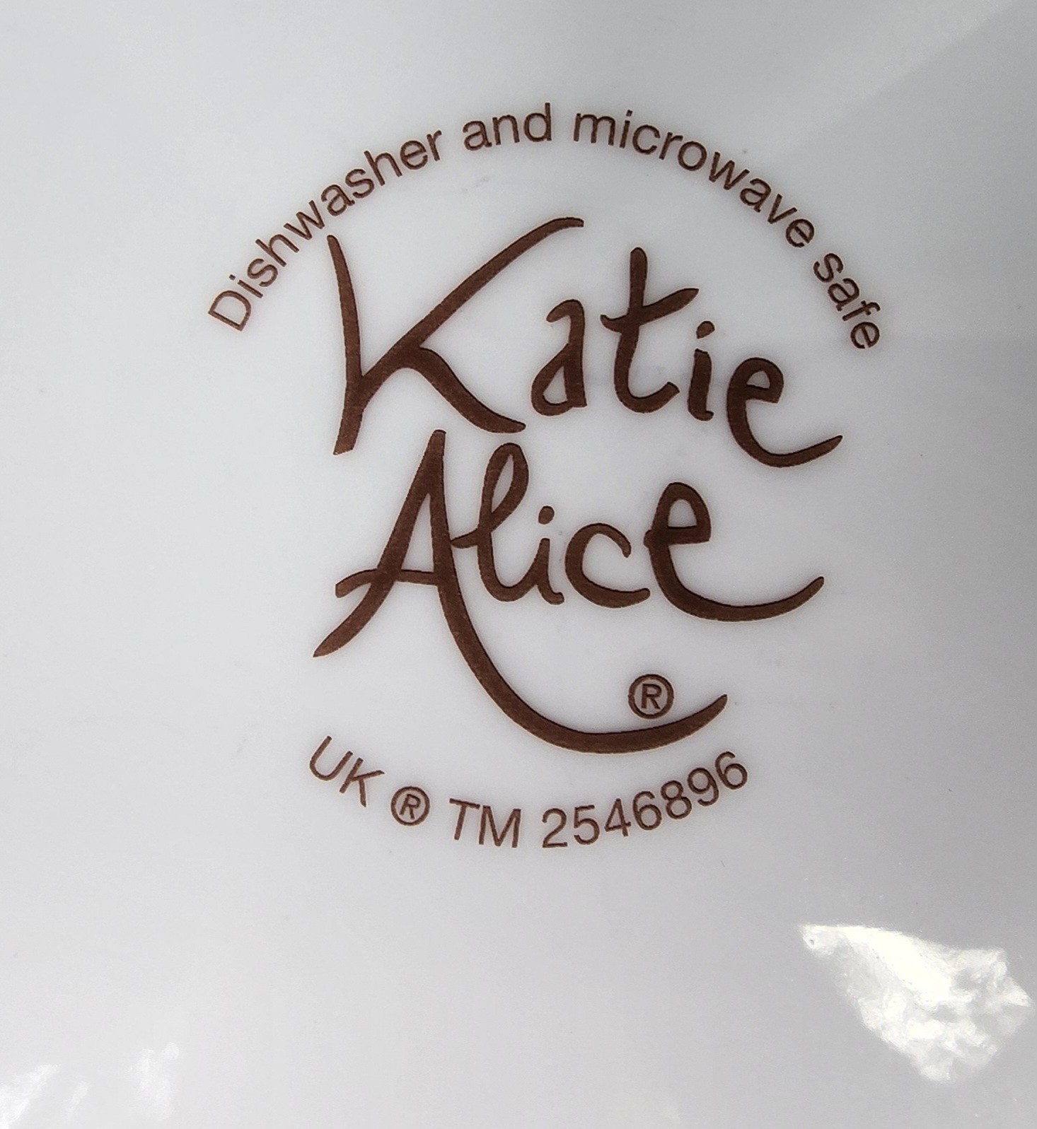 4 Vintage Katie Alice English Garden Dinner Plates. England. 10.5″