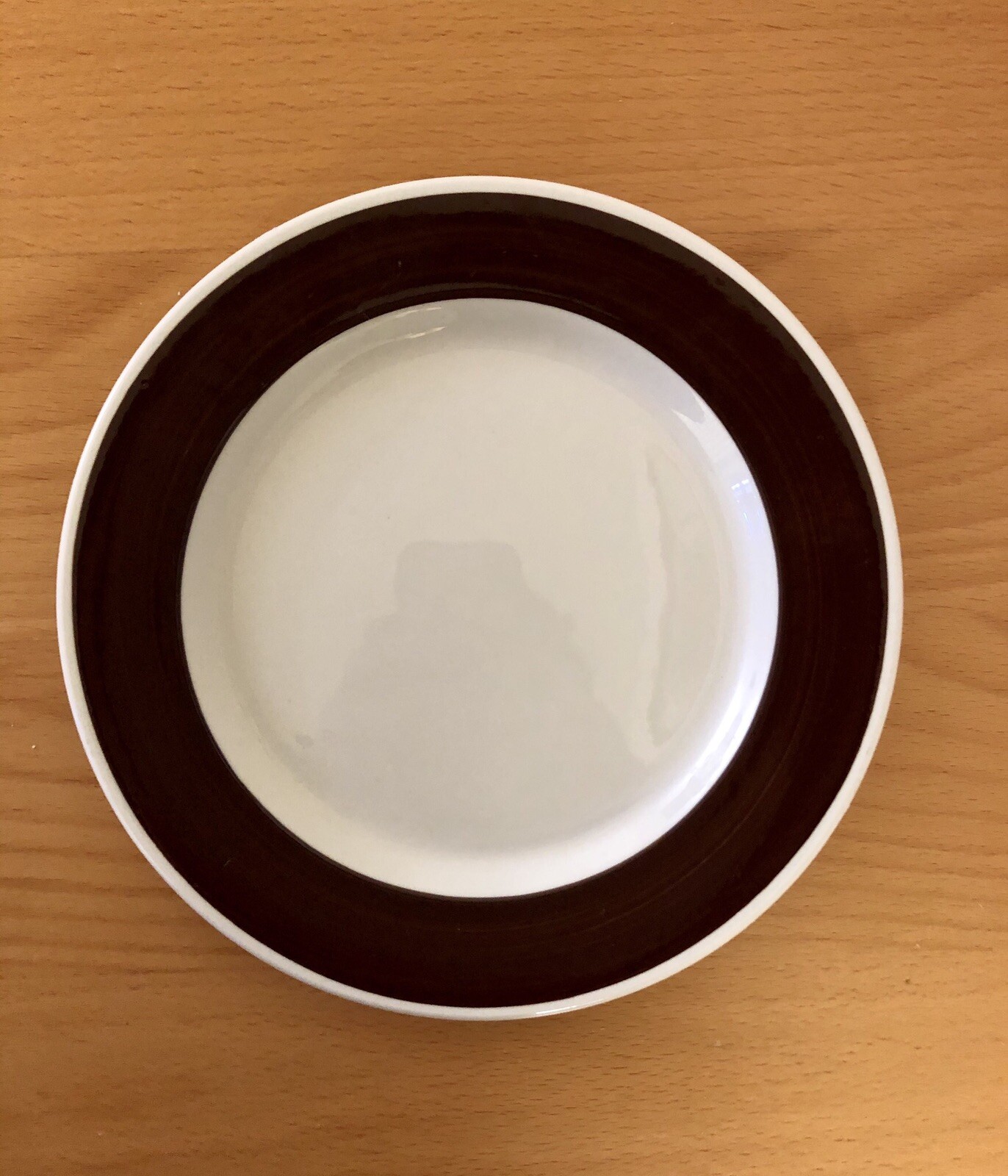 Villeroy & Boch plates Set of 5 Zurich Maroon Dark Brown Luxembourg