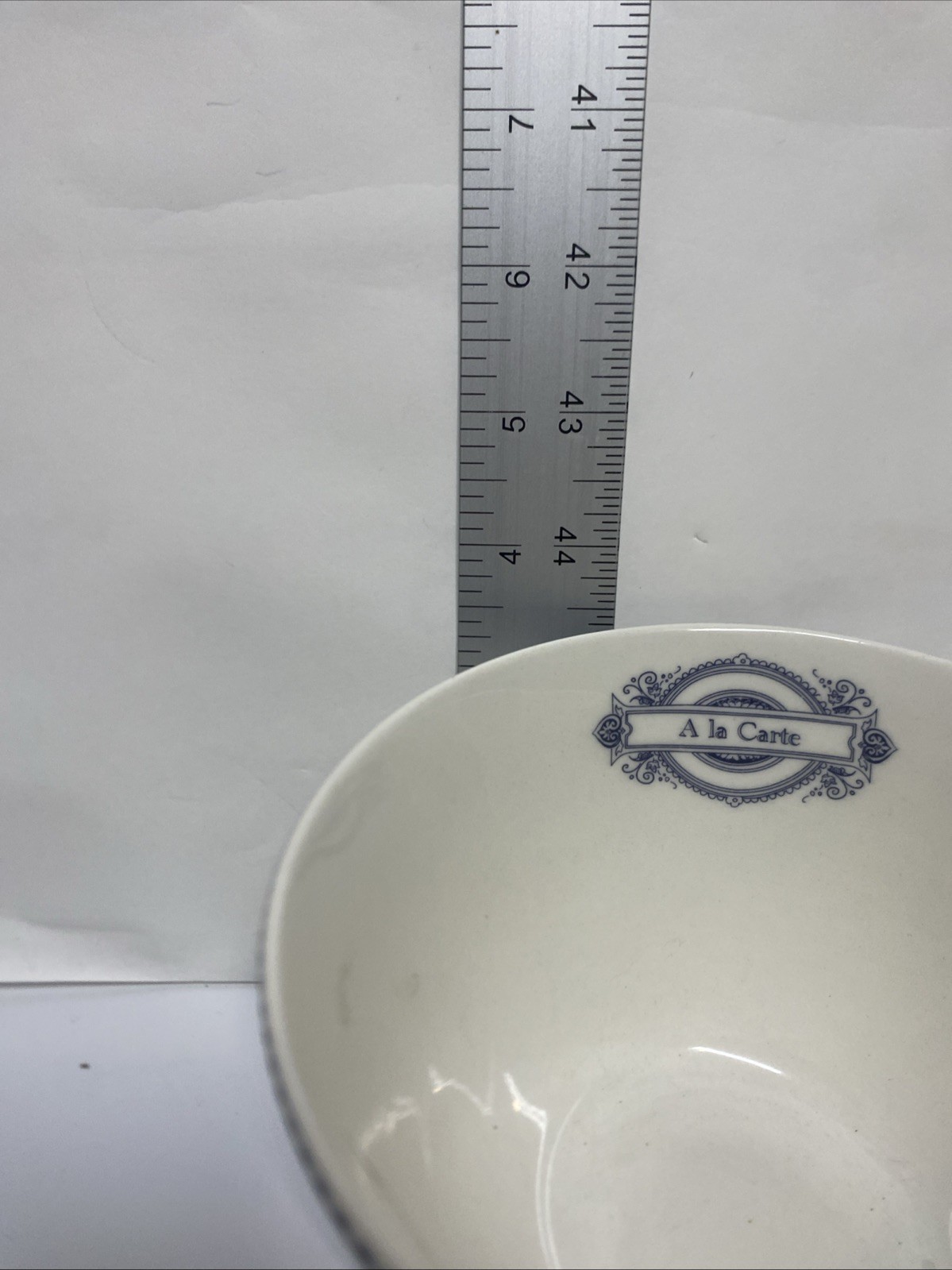 2Culinary Arts cereal Bowls A laCarte discontinued pattern
