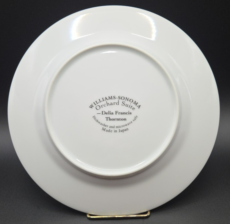 1 x Williams Sonoma Orchard Suite Plum Salad Plate 7 & 7/8″
