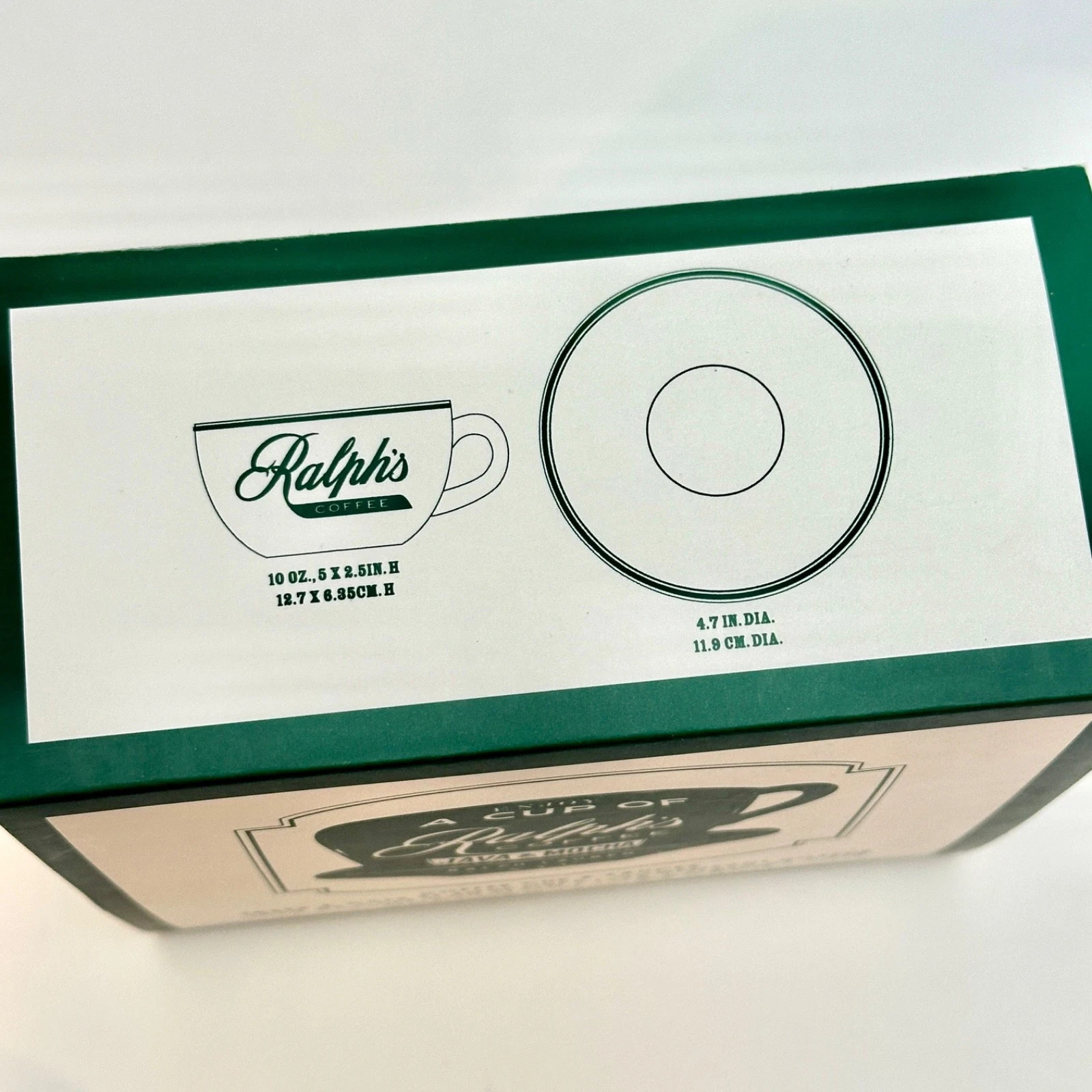 Ralph’s Coffee Cup & Saucer New York Exclusive Set