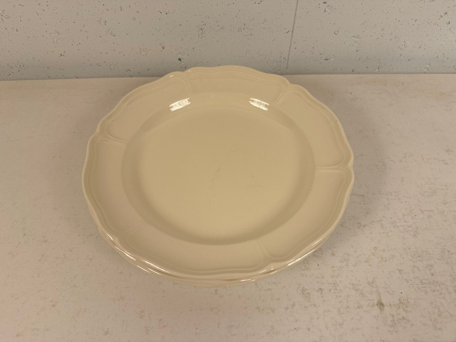 Wedgwood Porcelain Queens Shape Set of 12 Dinner Plates 10 1/4″