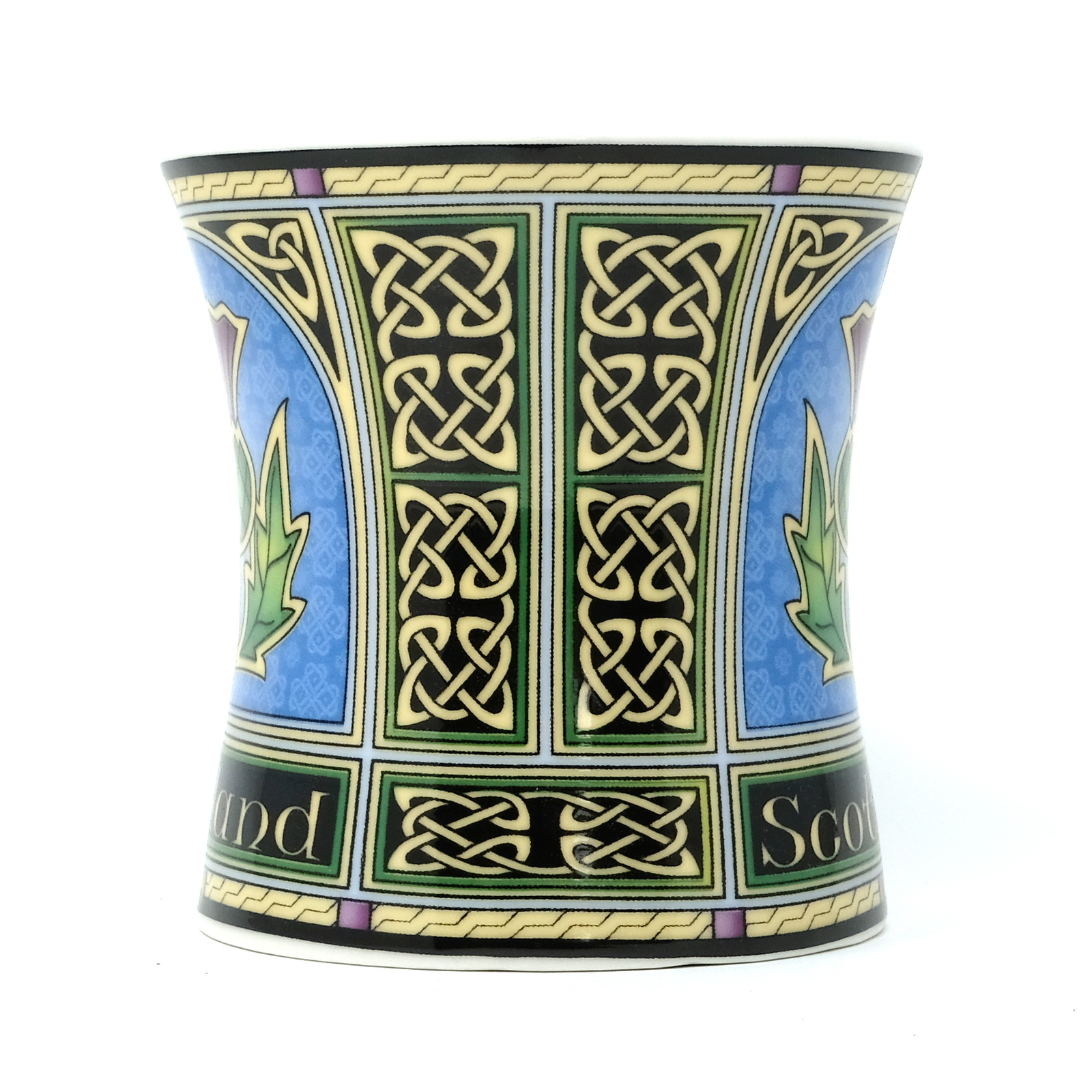 Royal Tara Scottish Thistle Window Mug New Bone China Scotland Tea Cup 11 oz