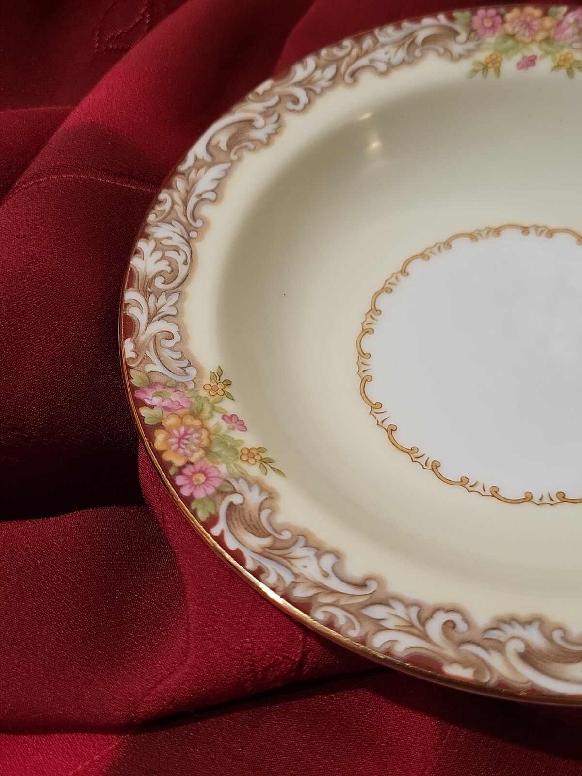 Noritake China Harmony 3906 Gold Trim 5-3/4″ DESSERT FRUIT BERRY BOWL 117811