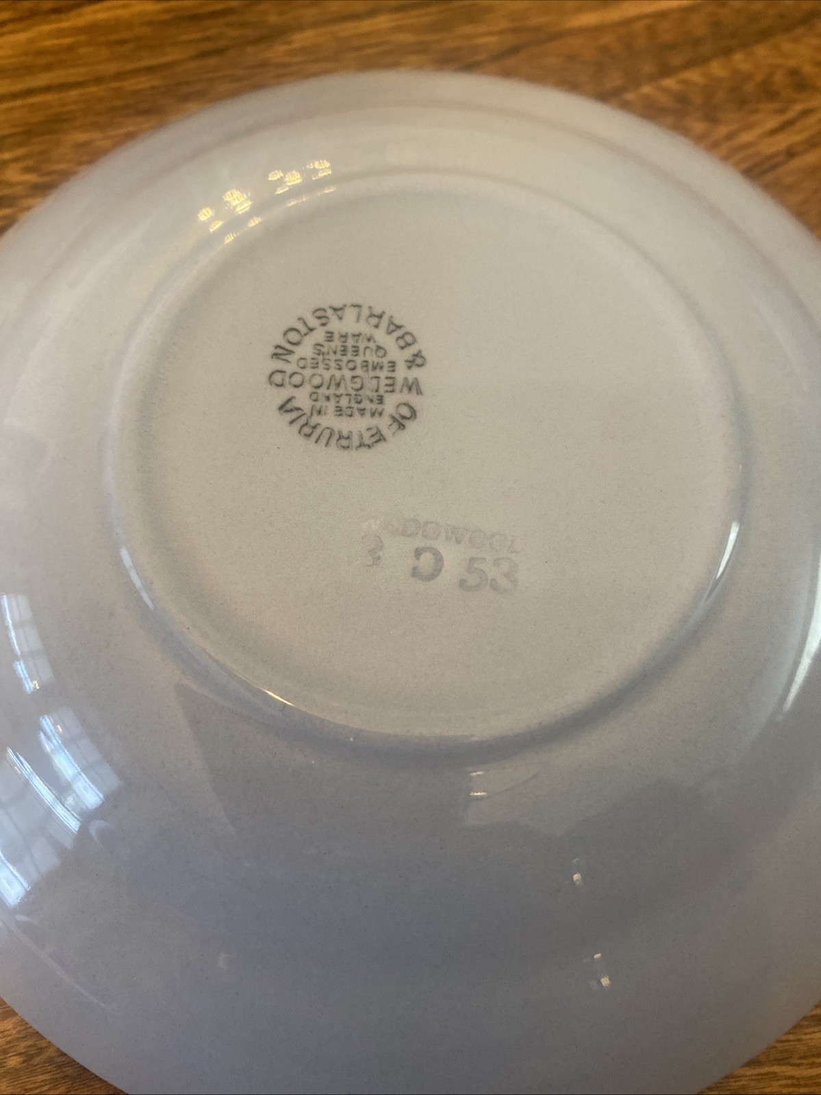 Wedgewood Blue Jasperware Set Of 5 Cup Saucer Sets Queens Ware Vintage