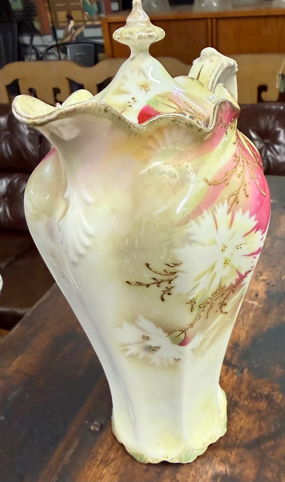 R. S. Prussia Chocolate Pot Antique