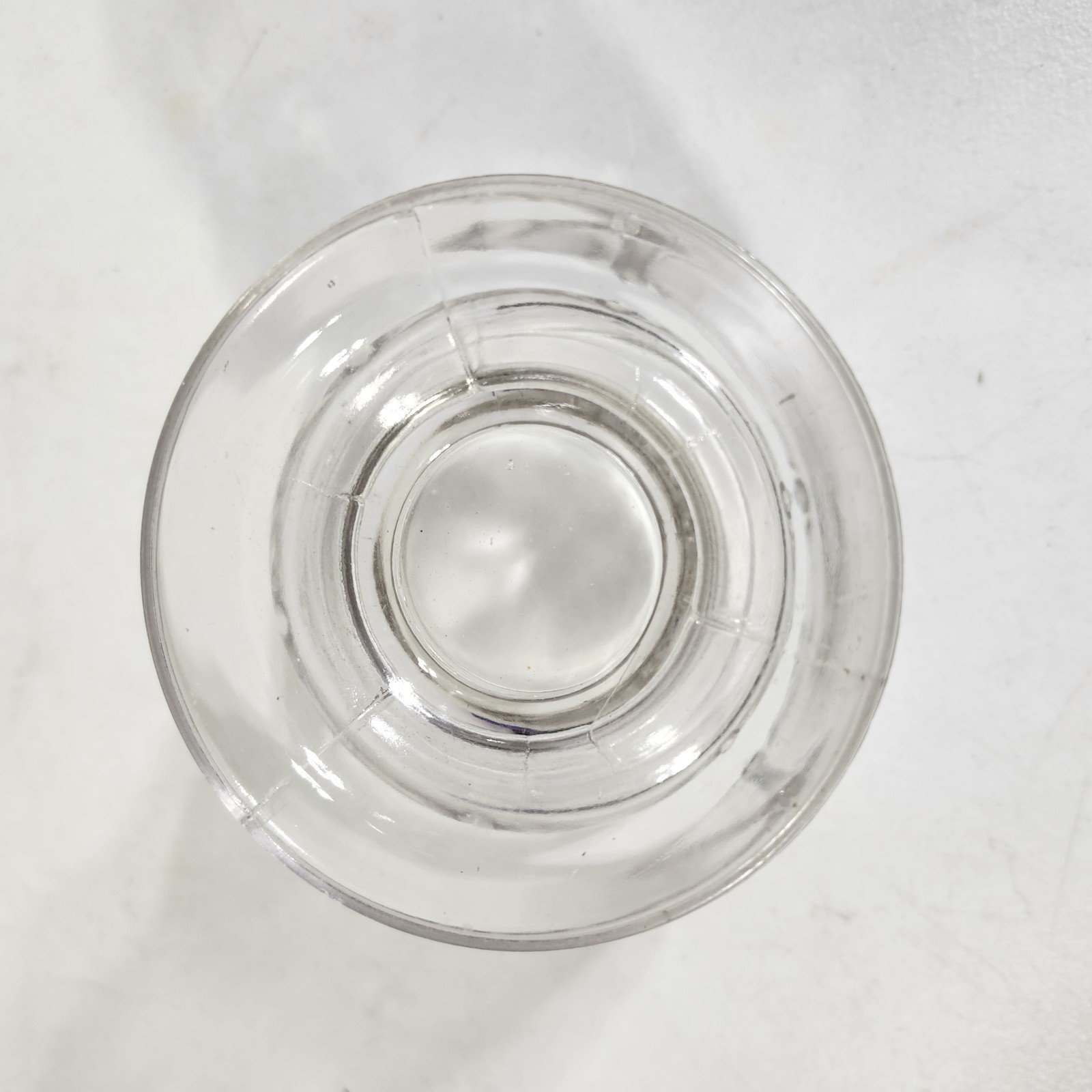 Antique Pressed Spoon Holder Glass Spooner 4.5″ Dish Home Decor