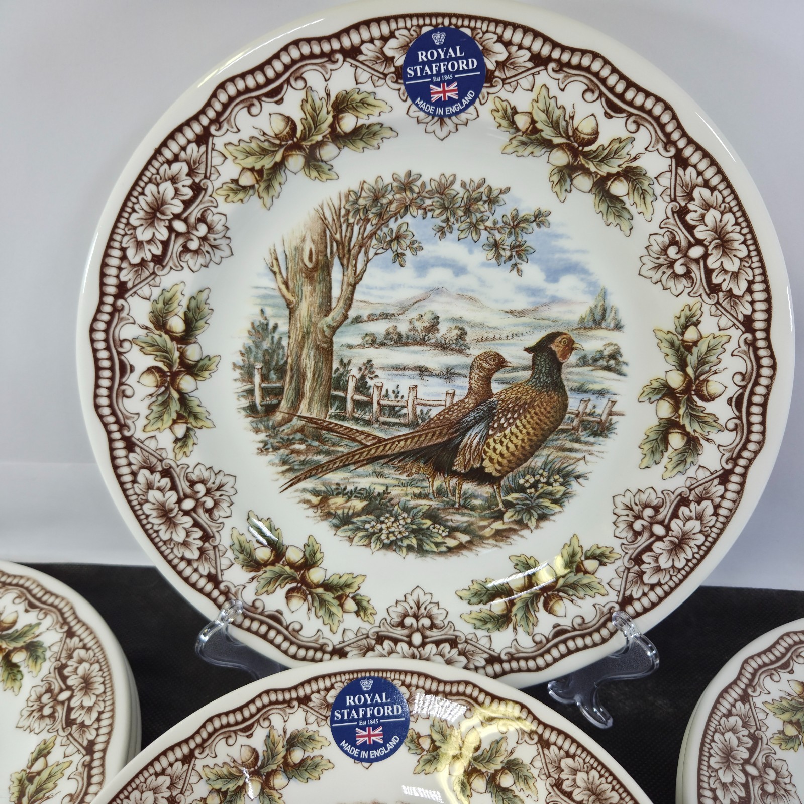 New Royal Stafford Homeland & Turkey Dinnerware Plates, Bowls SOLD BY THE PIECE