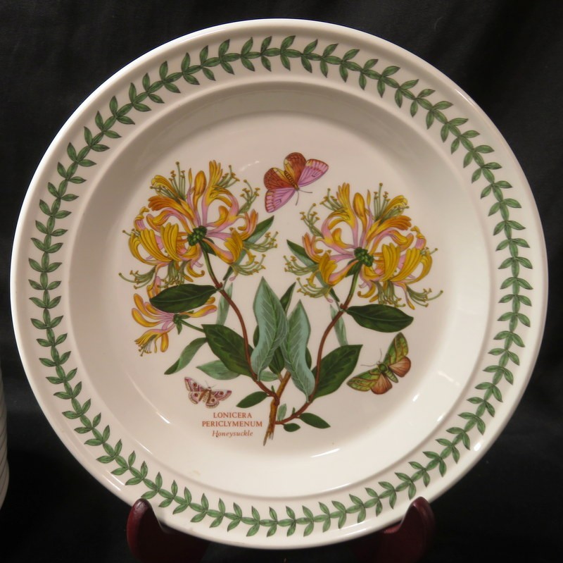 Portmeirion Botanic Garden Dinner Plate -U CHOOSE – Flowers, Butterfly -OLD MARK