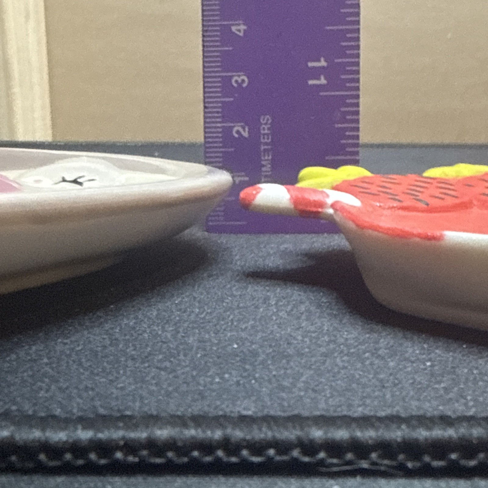 Holiday Home Love Wins Ceramic Tray With Bonus Companion Strawberry Treat Tray