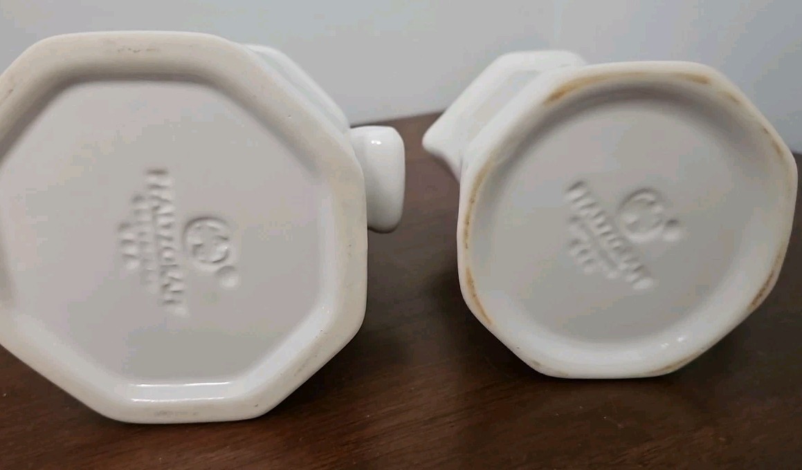 Vtg Pfaltzgraff Heritage White Creamer And Sugar Bowl w/ Lid – EUC