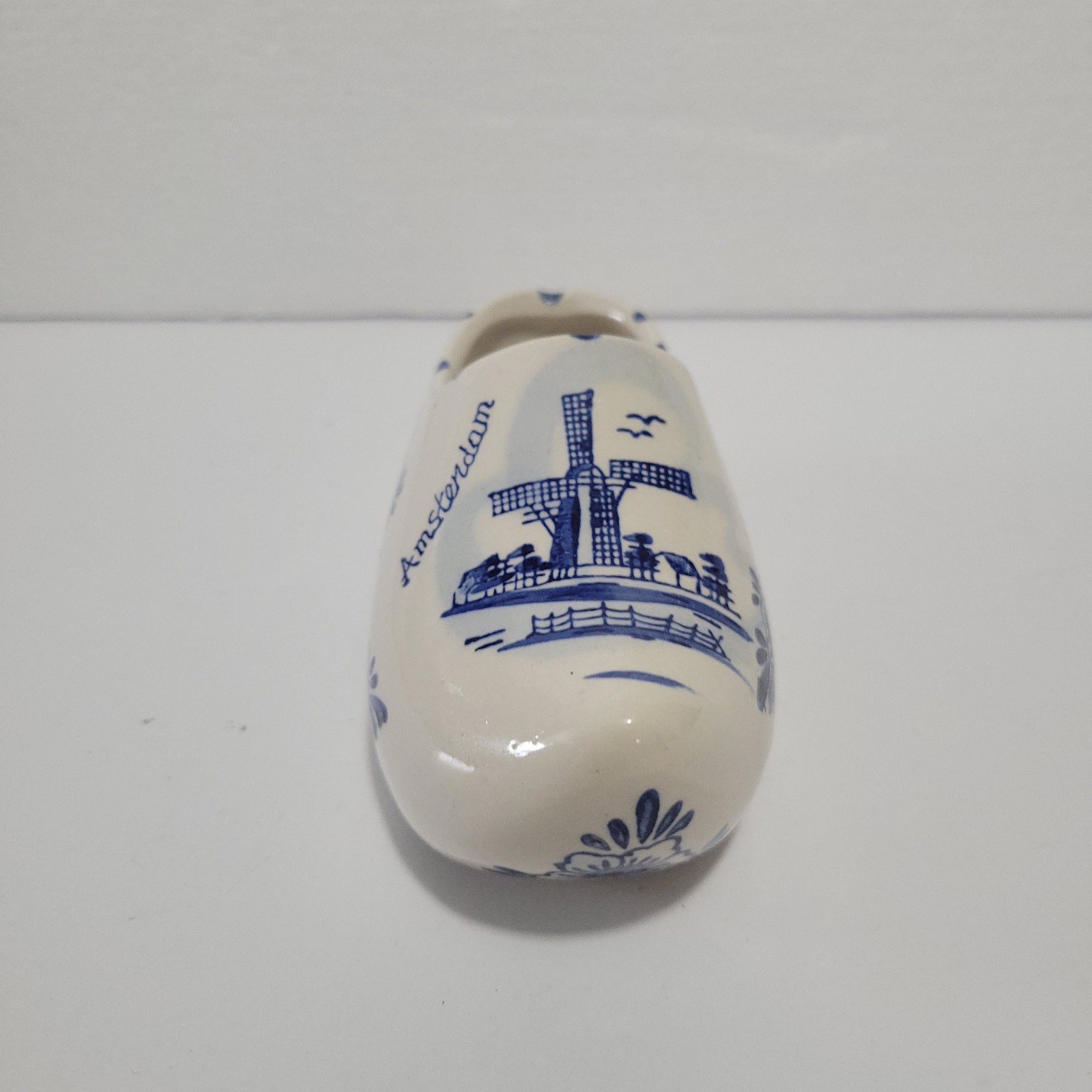 Delf Blue Holland Ceramic Amsterdam Dutch Clog Shoe Home Decor
