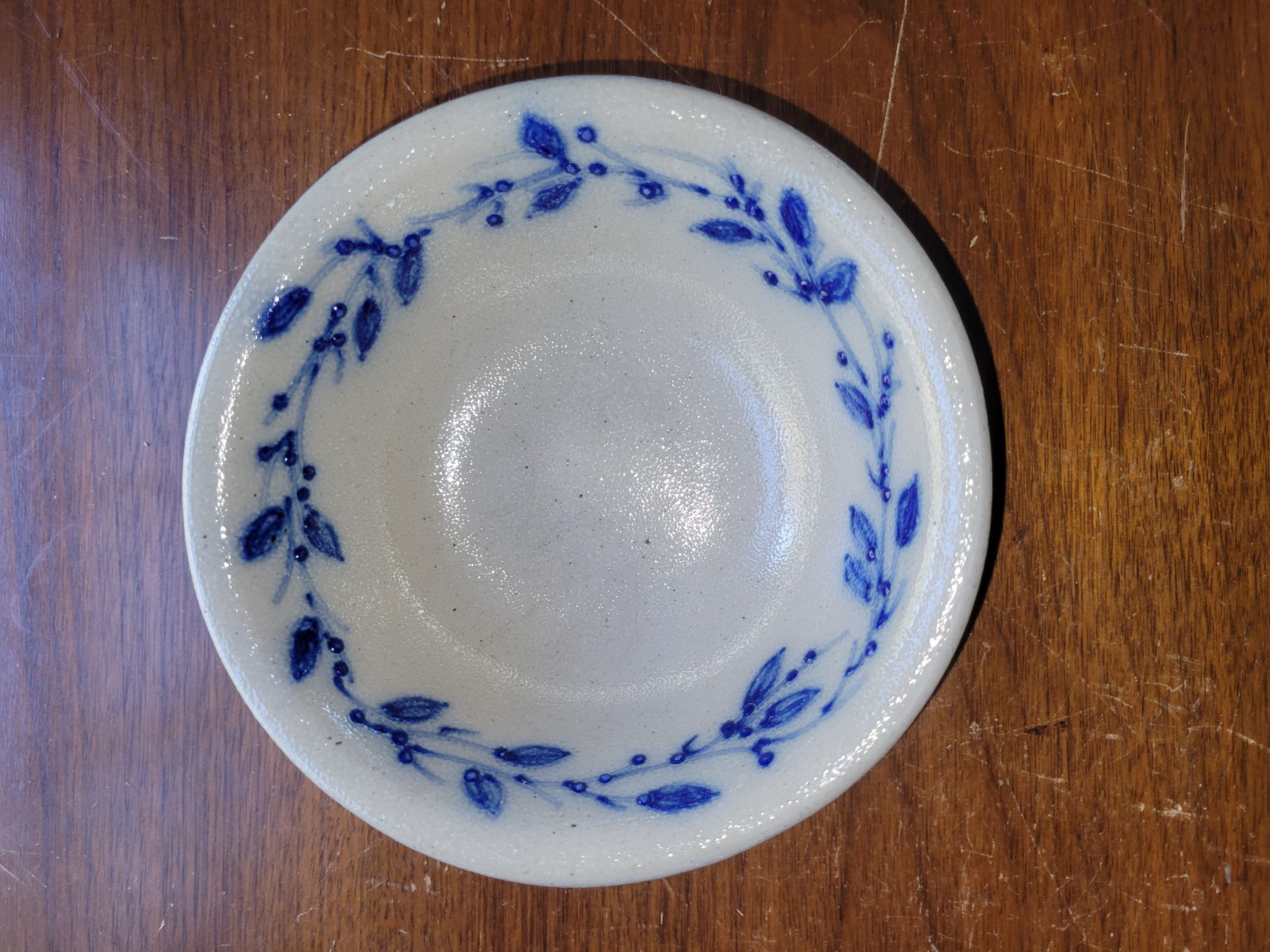 Vintage 1997 Salmon Falls Blueberry Vine 6″ Bowl