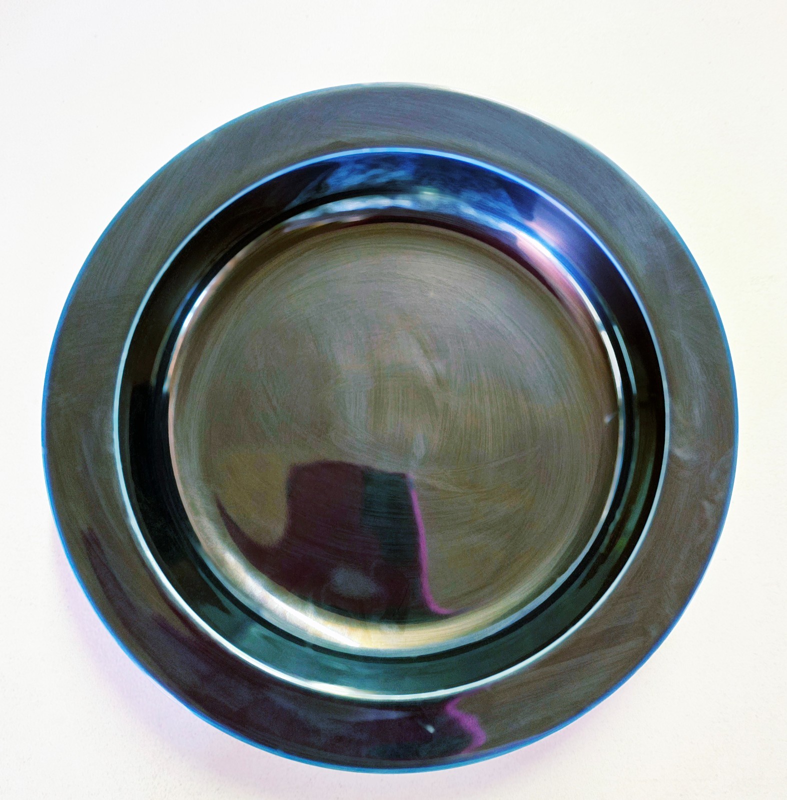BISSERUP BLUE by Dansk Bistro Rimmed Soup Bowl made in Japan 8 IN vintage