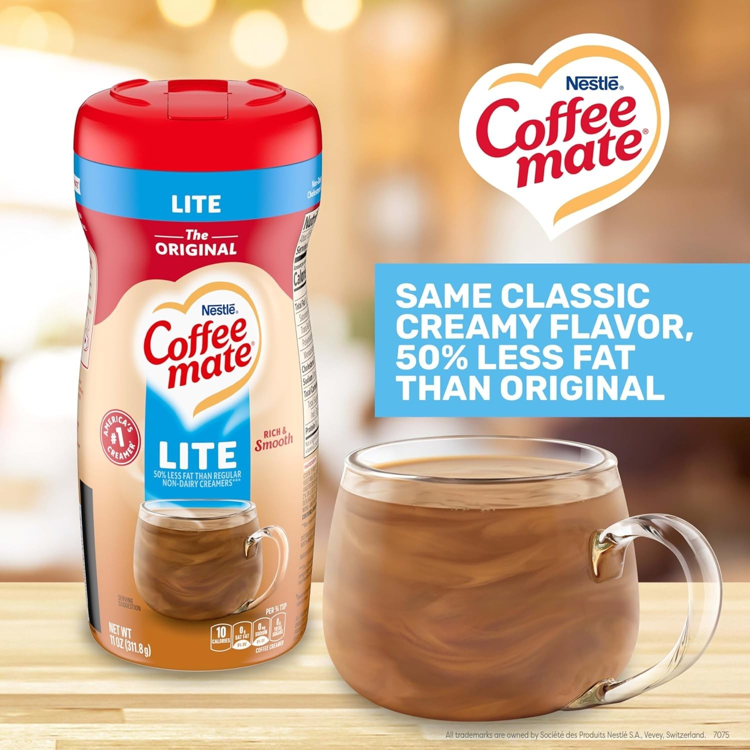 Nestle Lite Non-Dairy Coffee Creamer 11 oz Pack