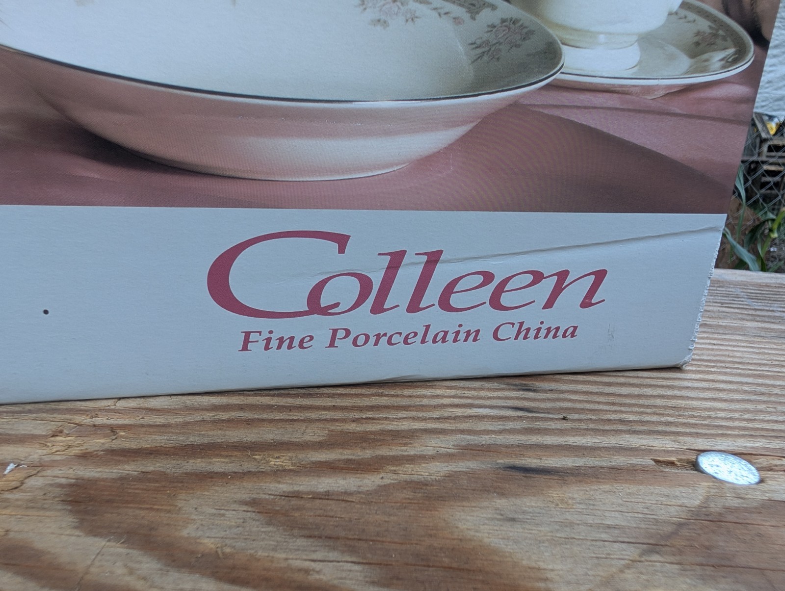 Newcor Colleen Fine Porcelain China 20-Piece Service for Four Set