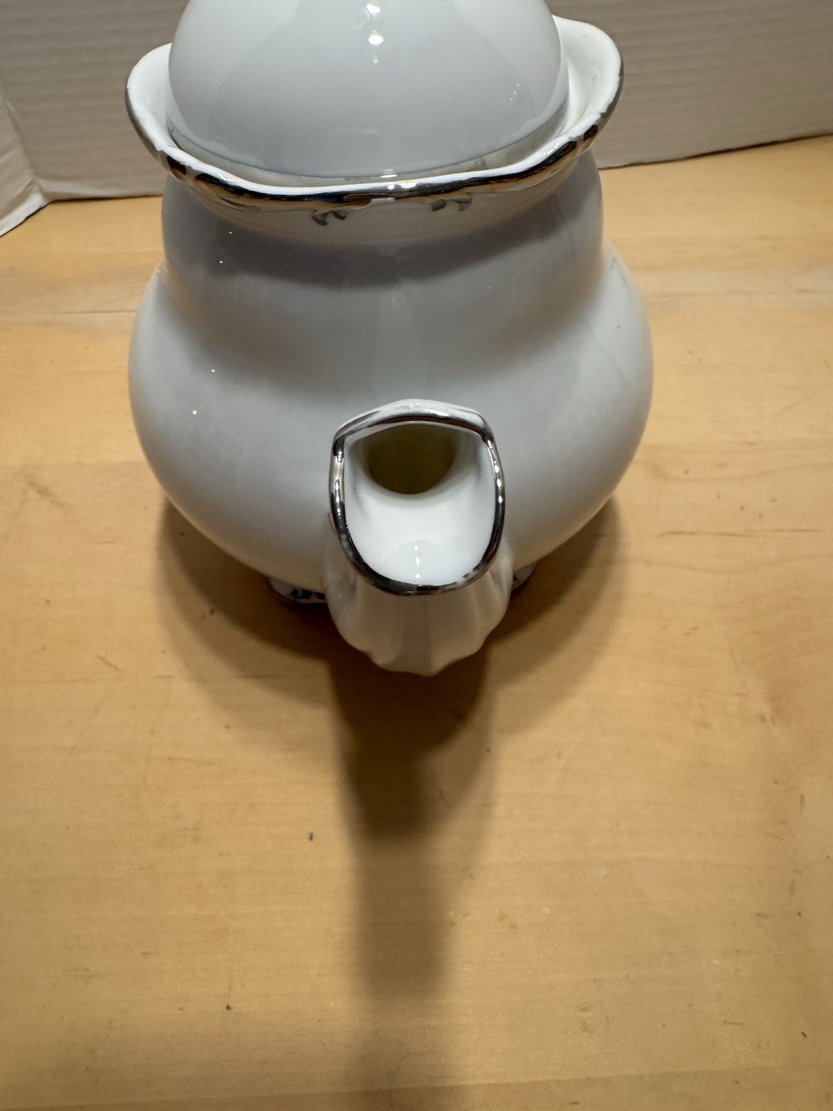 Vintage MIKASA 9267 Marlboro Fine China Tea Pot