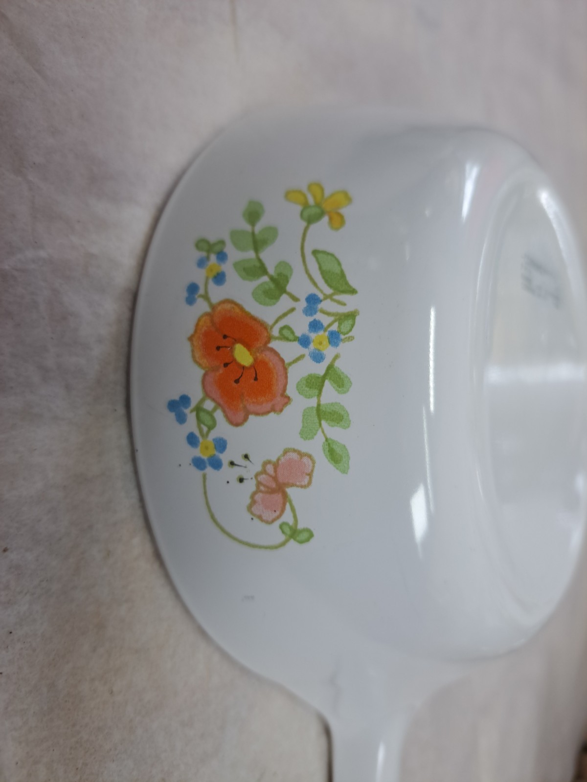 Corning ware Wildflower 1 pint pan with handle P-81-B with no lid Flowers
