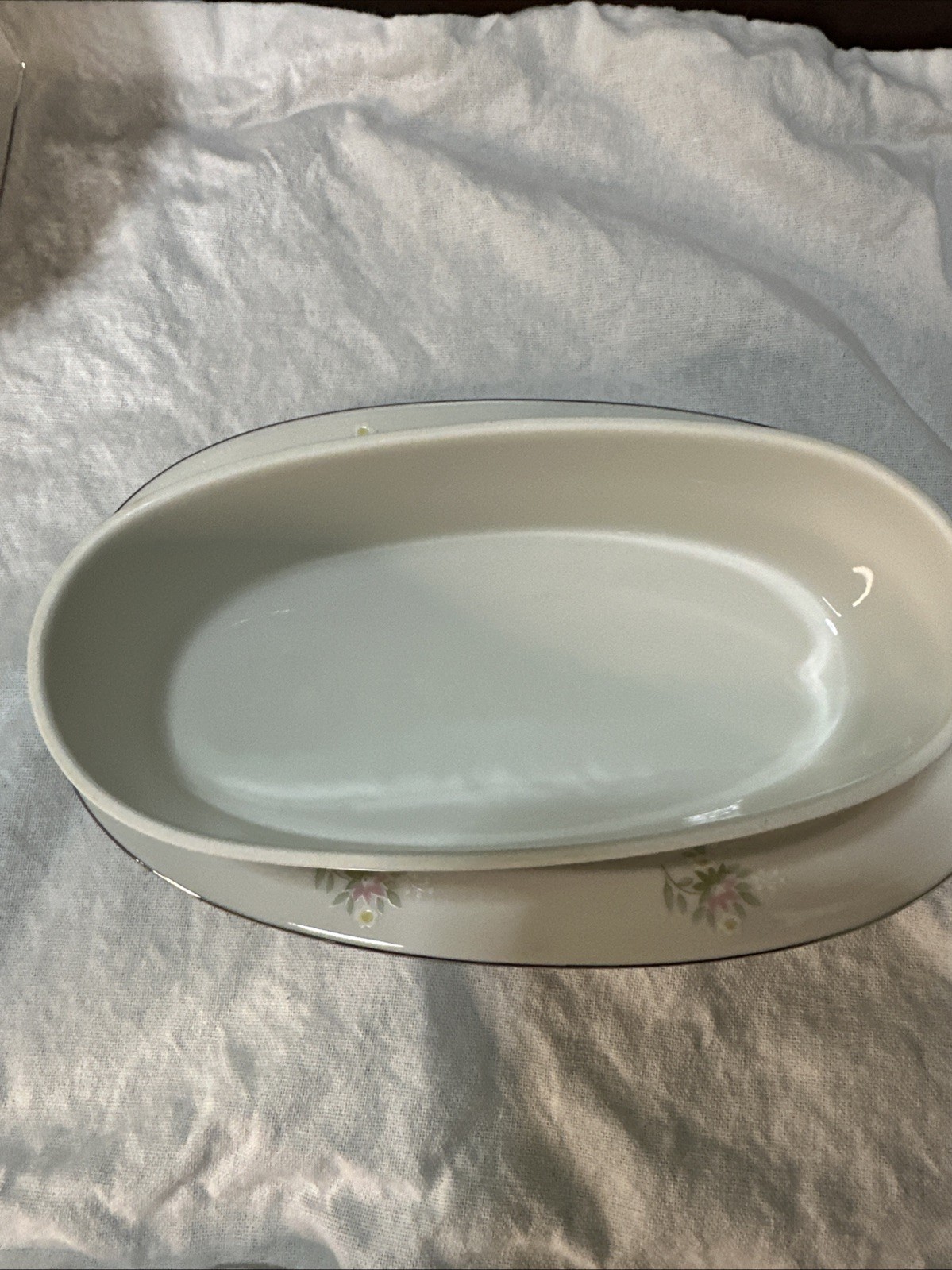 Vintage Johann Haviland Forever Spring Butter Dish Creamer 2 Tea Cups And Saucer