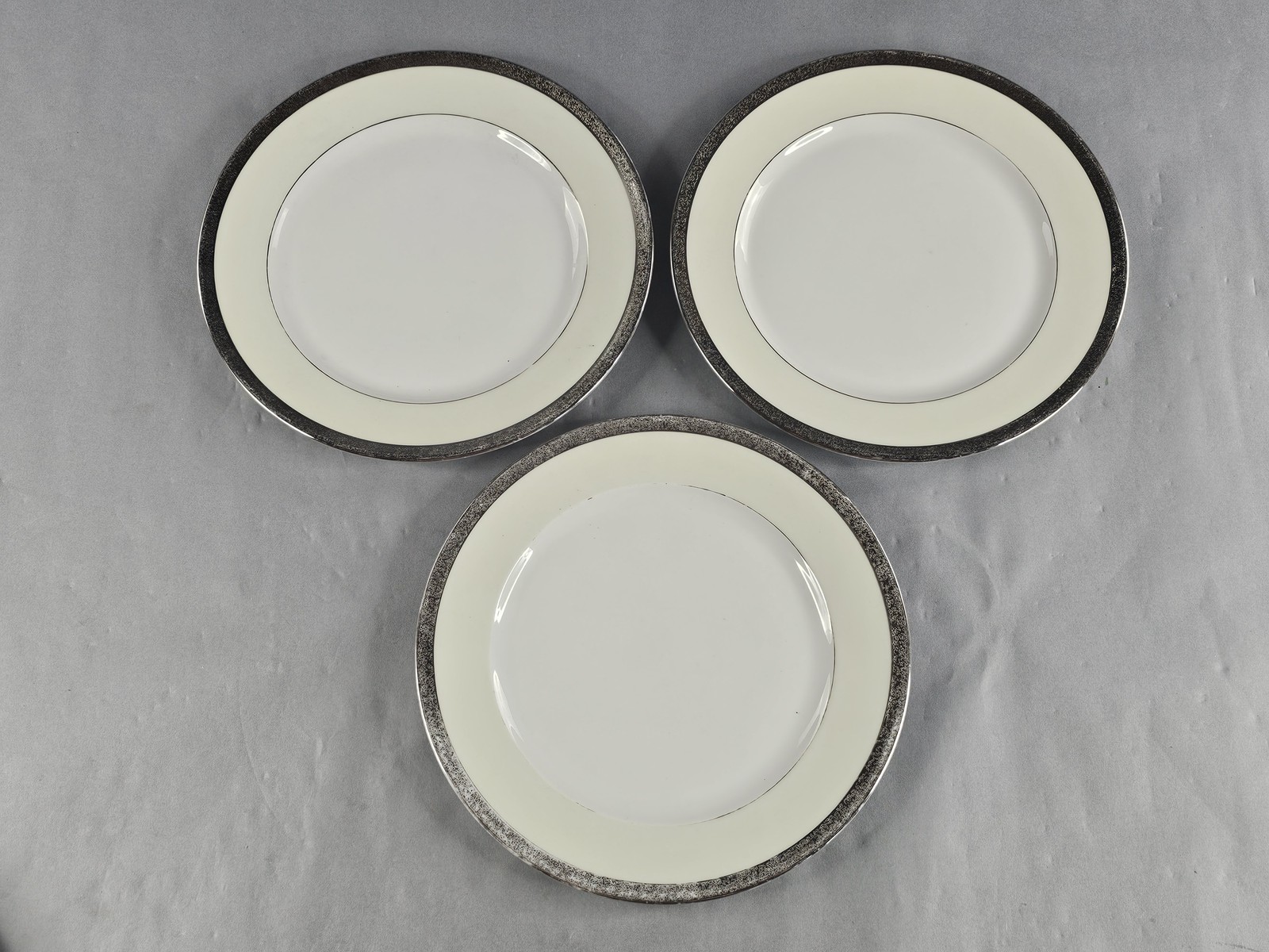 6 Rosenthal Stouffer China Selb Bavaria Dinner Plates Mid Century Modern