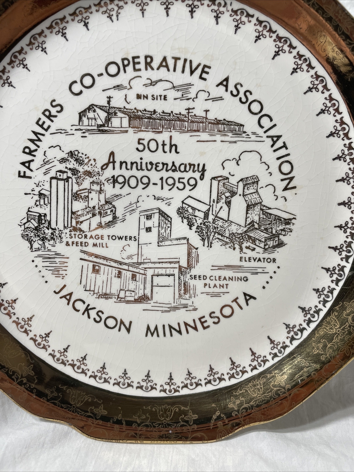 Jackson MN Plate 1959