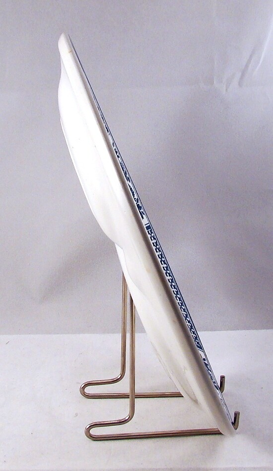 Booths England Flow Blue NANKIN A1452 Divided Grill Plate READ