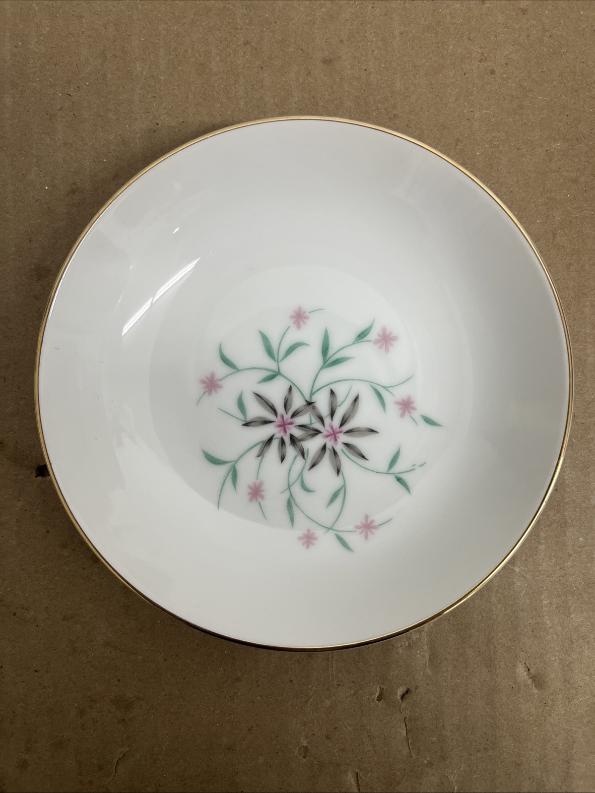 4 Vintage Contour Startime Japan China Berry/Fruit Bowls 5 1/2 Inches