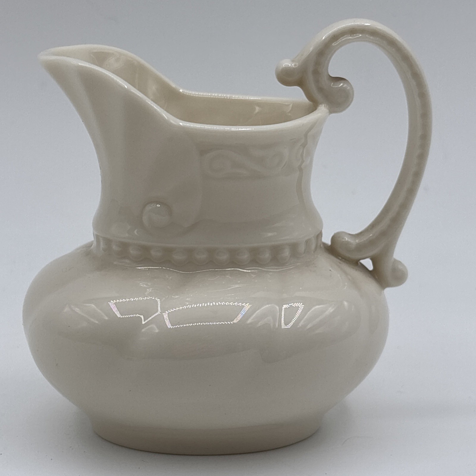 Lenox Ivory Small Pitcher Creamer Colonial Collection Fine Porcelain VTG Antique