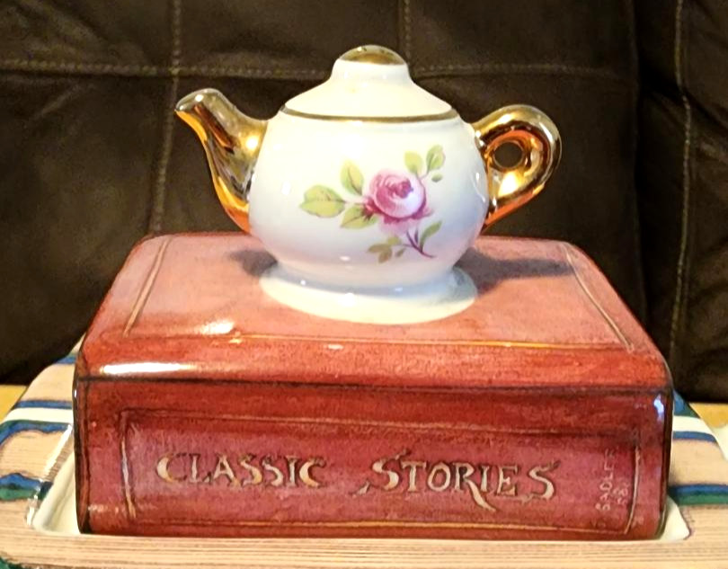 Vintage Porcelain James Sadler Alice in Wonderland Teapot