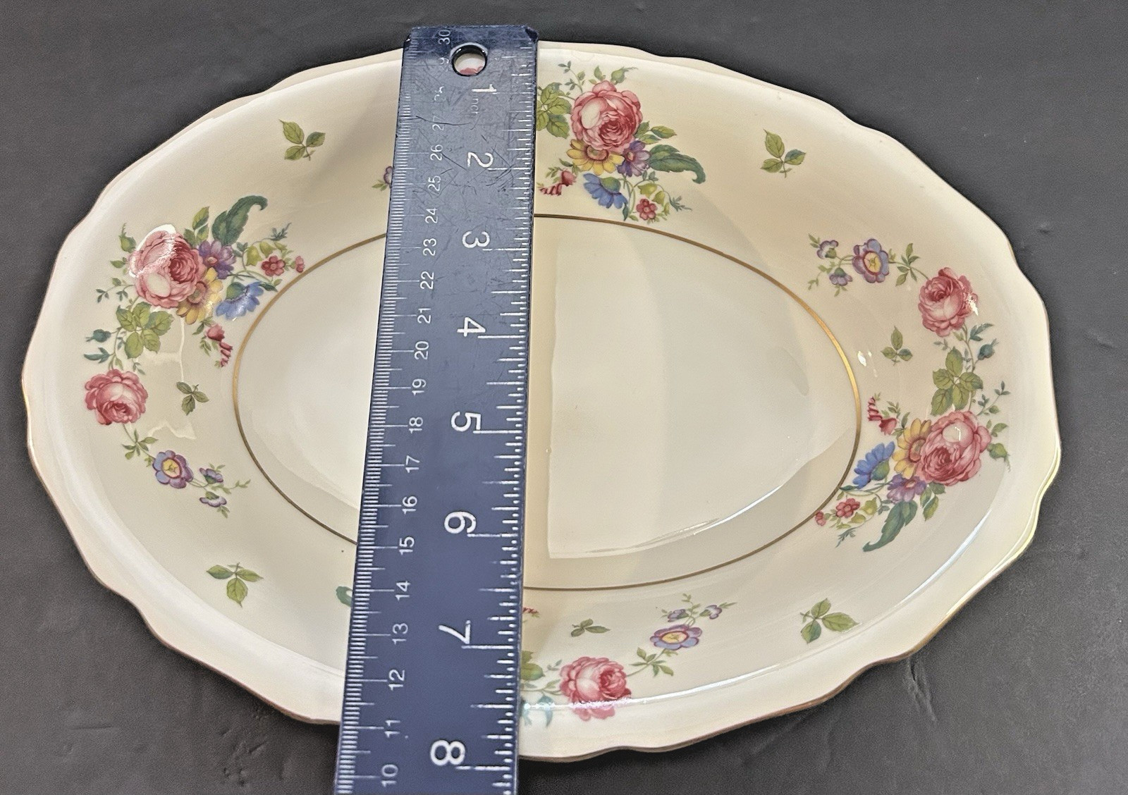 THOMAS IVORY ROSEMONT 10.5” Oval Vegetable Bowl BAVARIA GERMANY