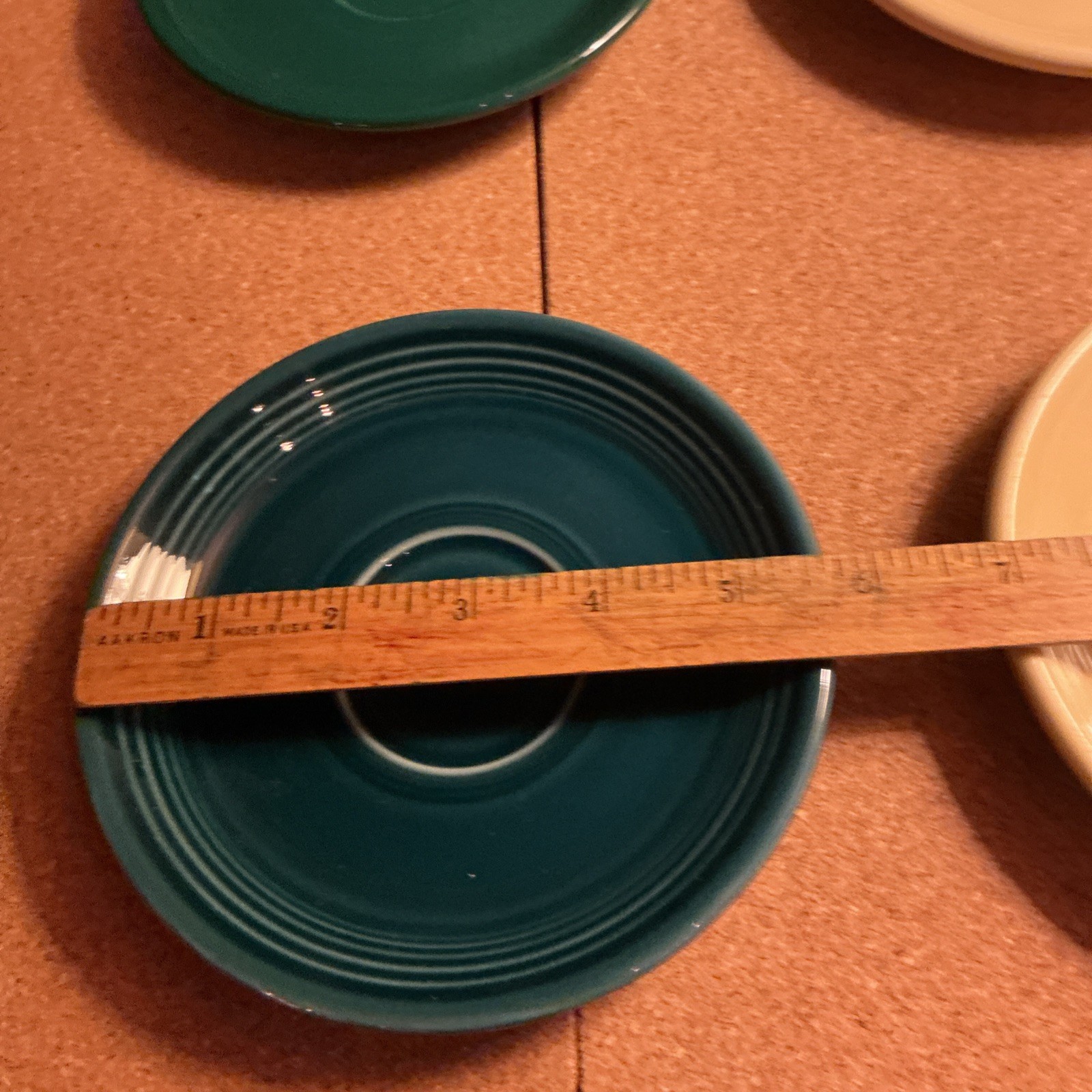 Homer Laughlin Fiesta Fiestaware Plates Yellow, Blue, Green Color 1990s – 00s