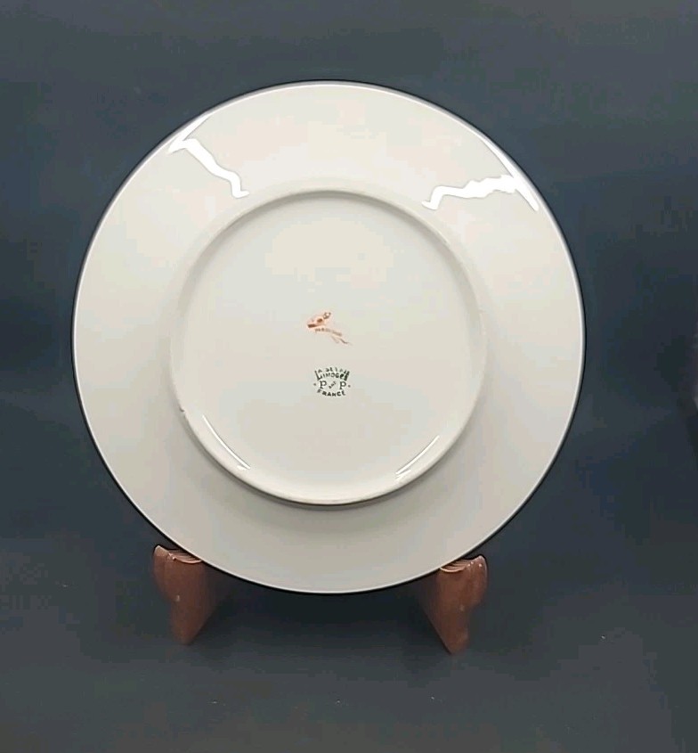 Limoges Paroutaud Gold Trim Four Piece Place Setting