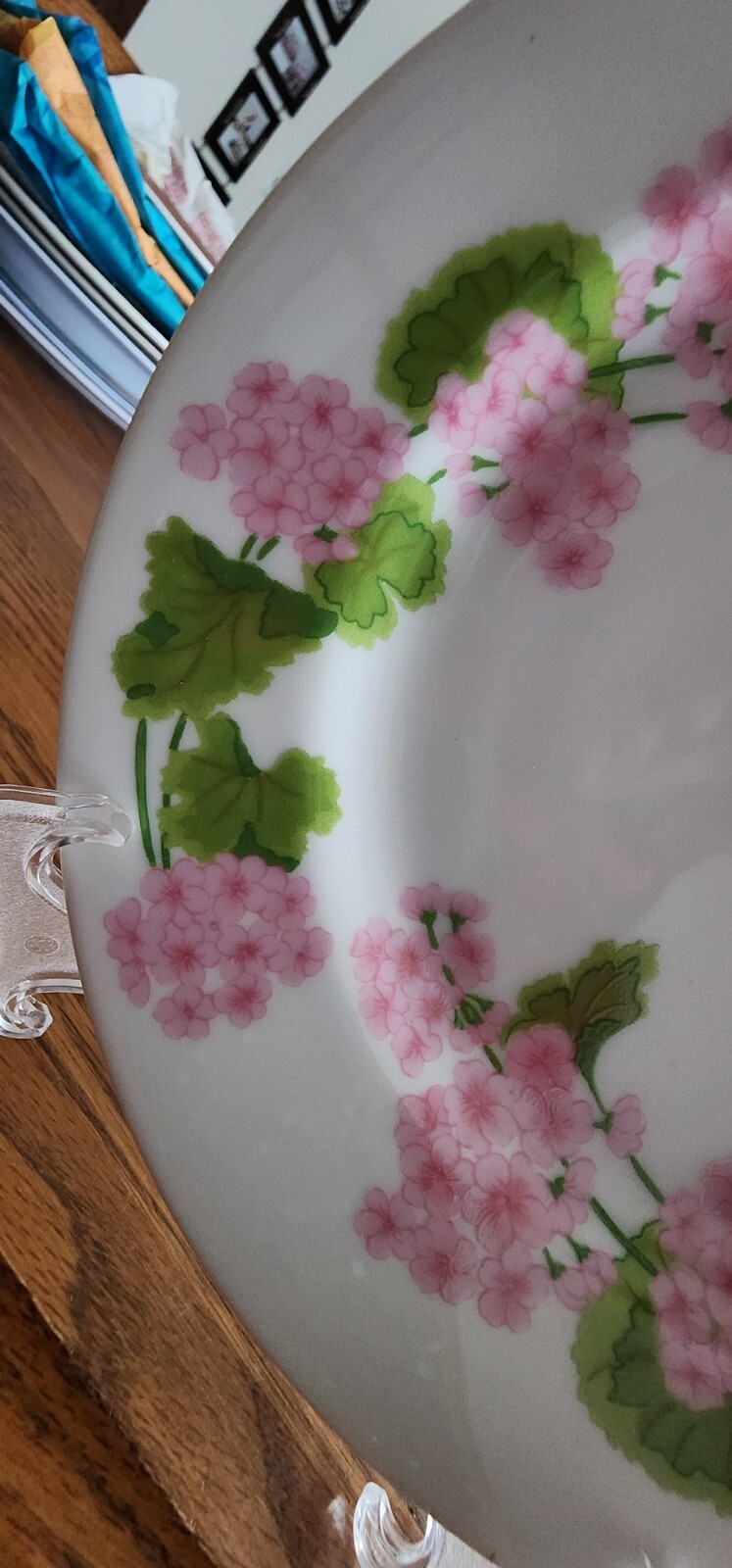 Because Salad Plate (s) 7 1/2″ Round Mikasa L9006 Japanese White Pink Green !