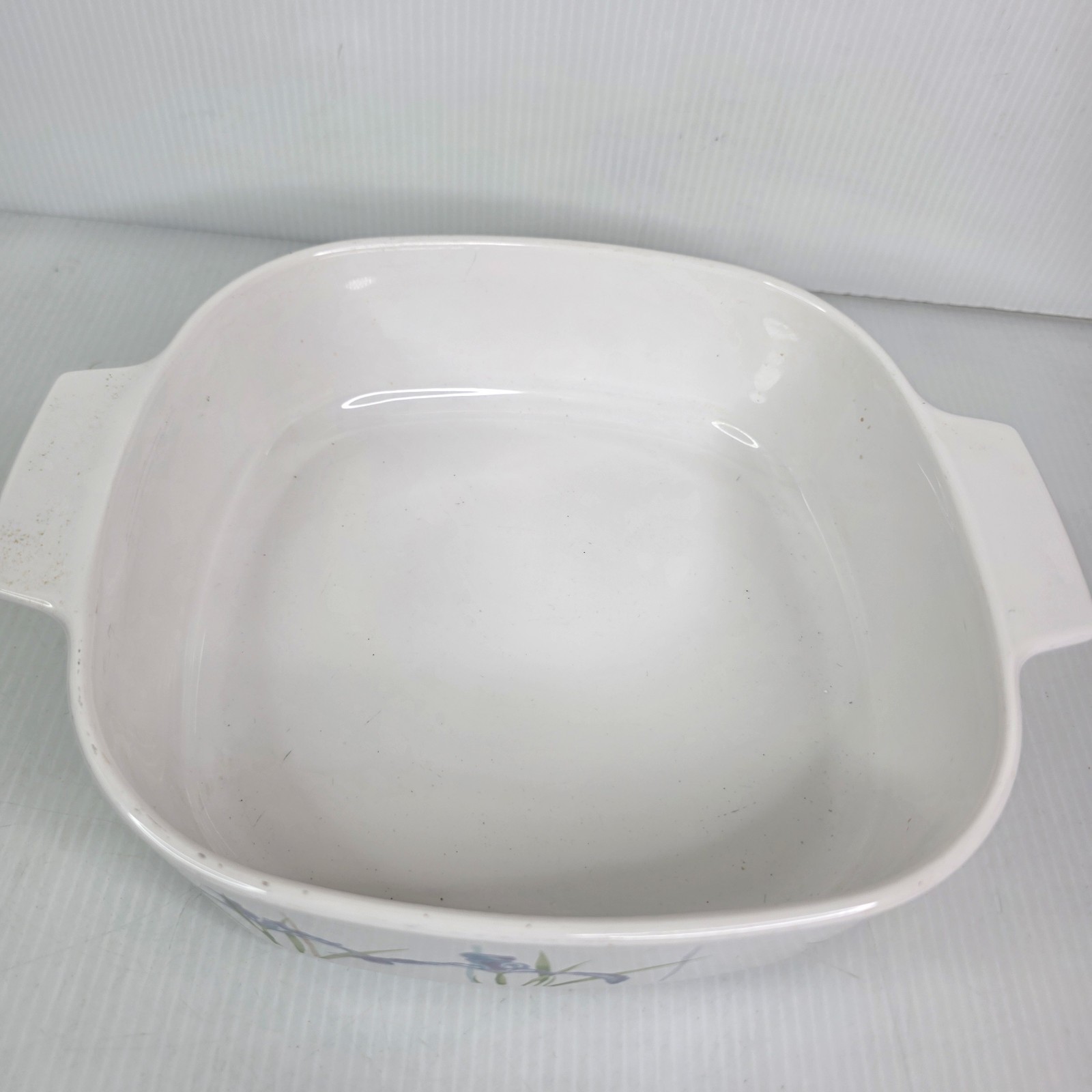 Vintage Corning Ware Shadow Iris A-2-B Casserole Dish 2 Liter
