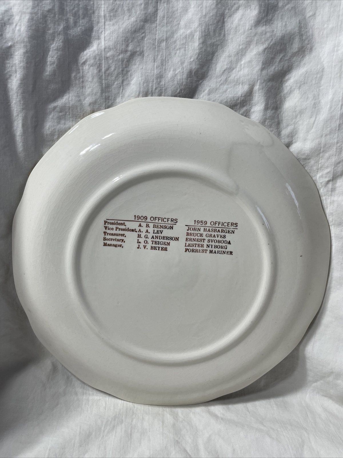 Jackson MN Plate 1959
