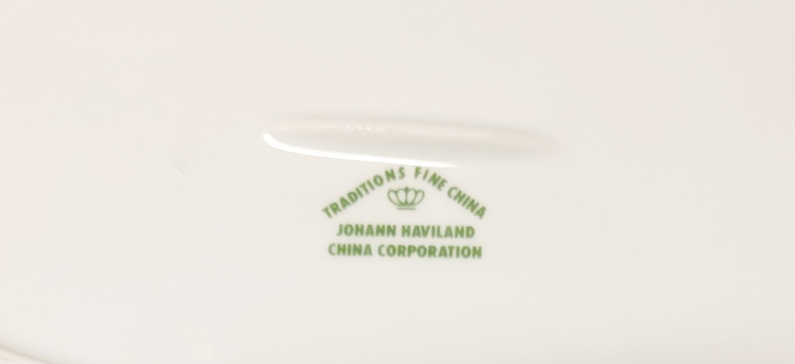 Johann Haviland Bavaria Blue Garland 1/4 LB Covered Butter Dish UNUSED