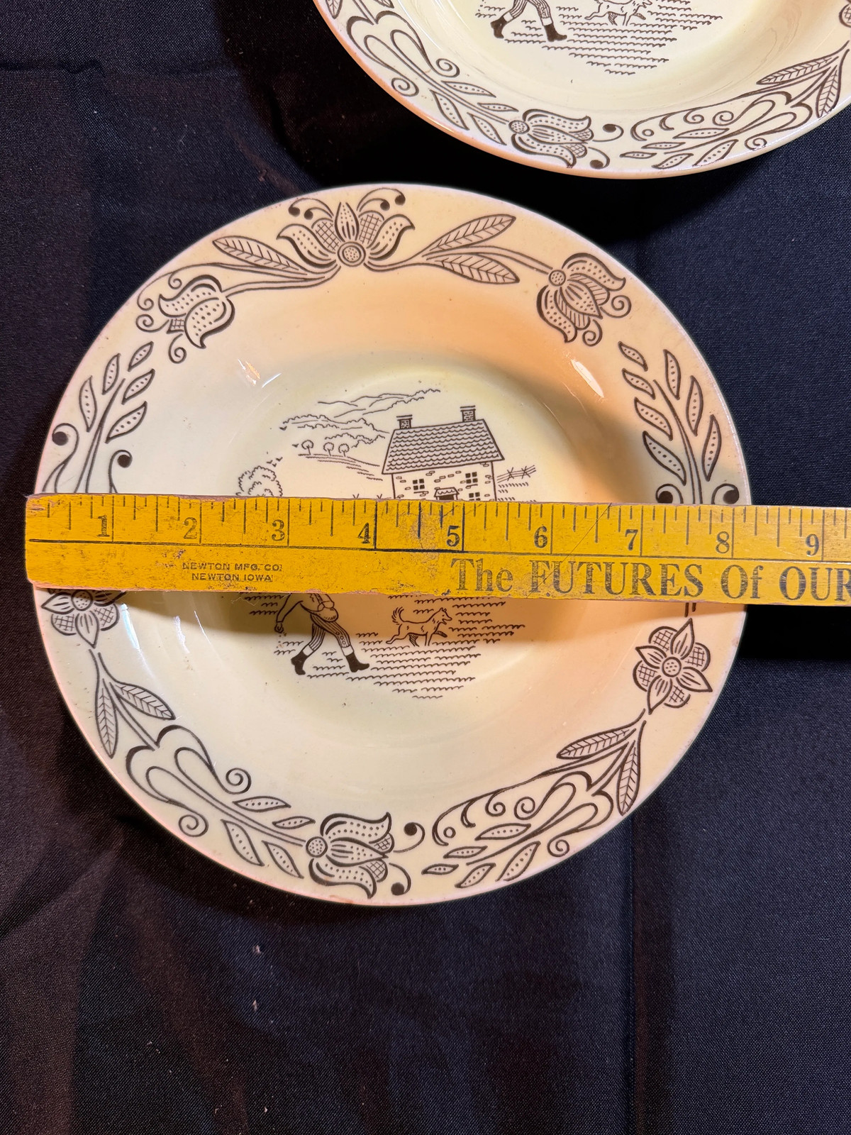 Bucks County by Royal Sebring Ohio Set 6 Soup Bowls 8.5″