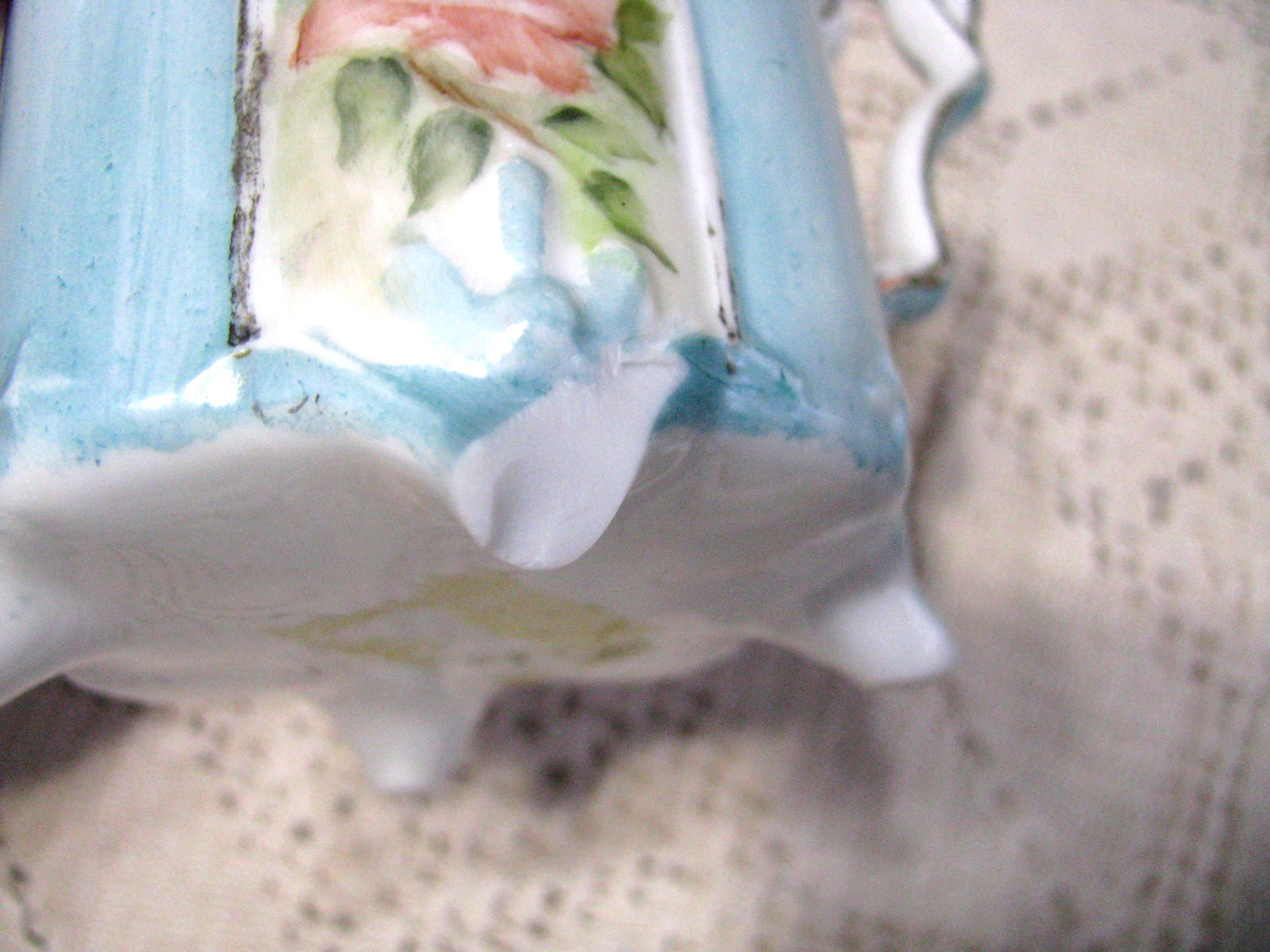 Antique RS Prussia Tea Set-1895-1910-Paper Label Residue-Independent Artist