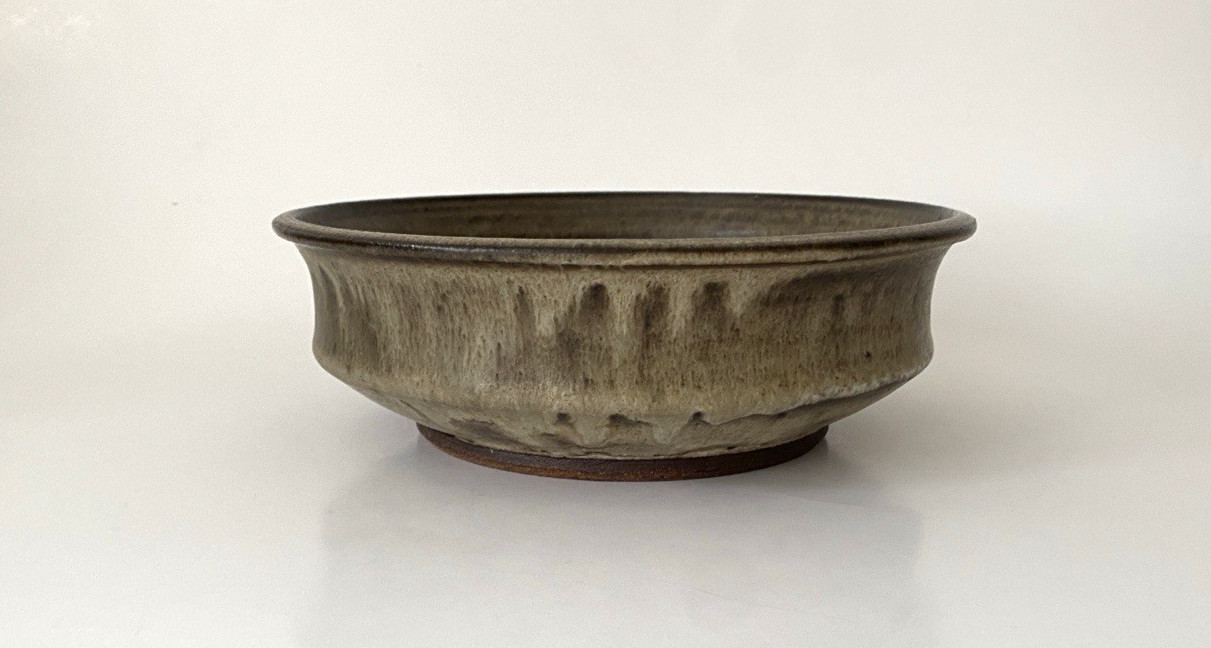 Rare! Vintage MCM Studio Art Pottery Bowl by Bruce Anderson (1915-1986)