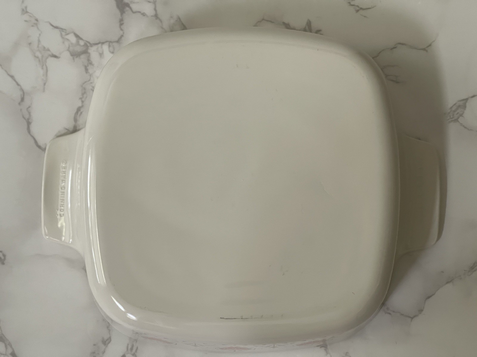 Corningware A-1-B Forever Yours 1 Liter Casserole Dish w/ Pyrex A7C Lid Hearts